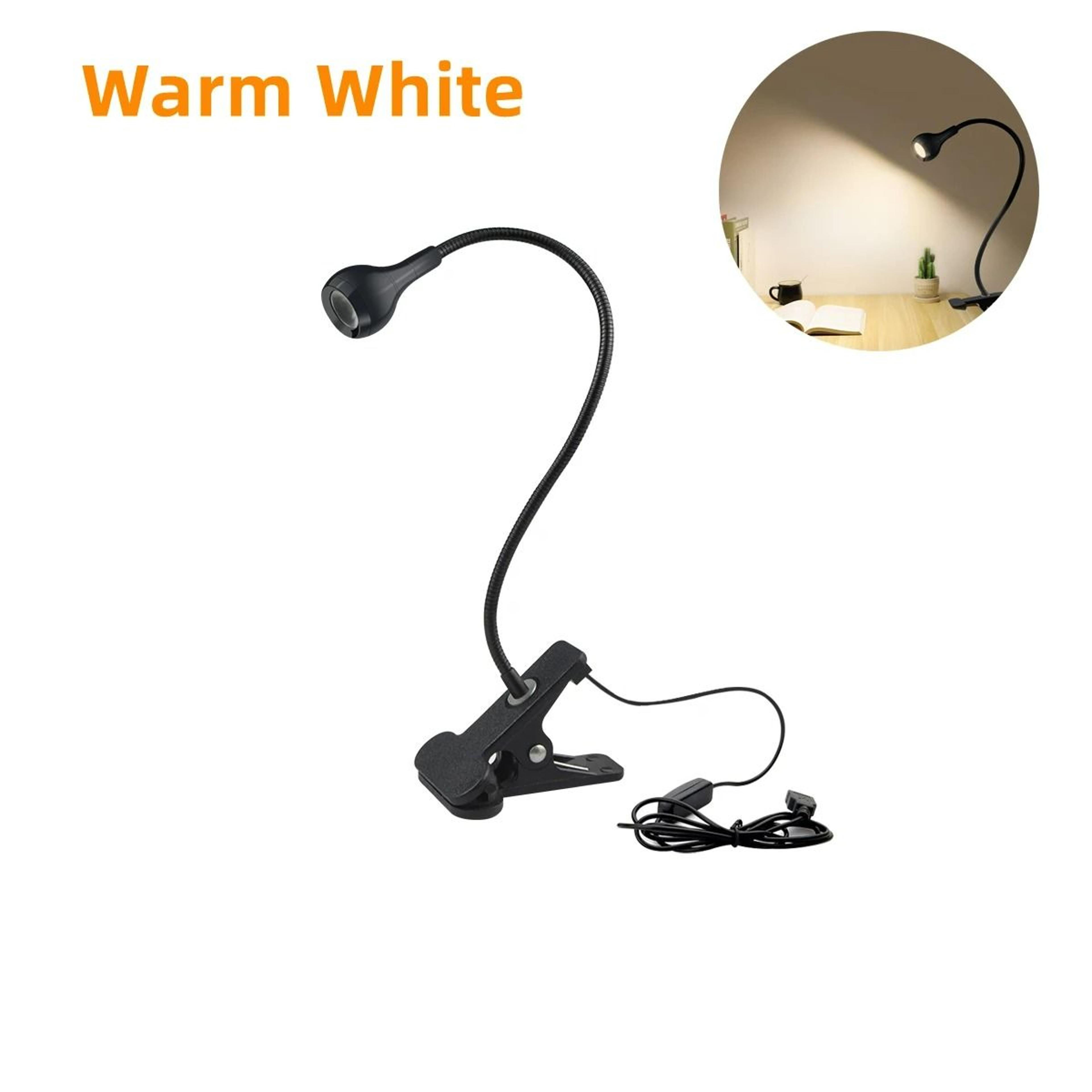 Flexible USB ClipOn Desk  Reading Lamp 9