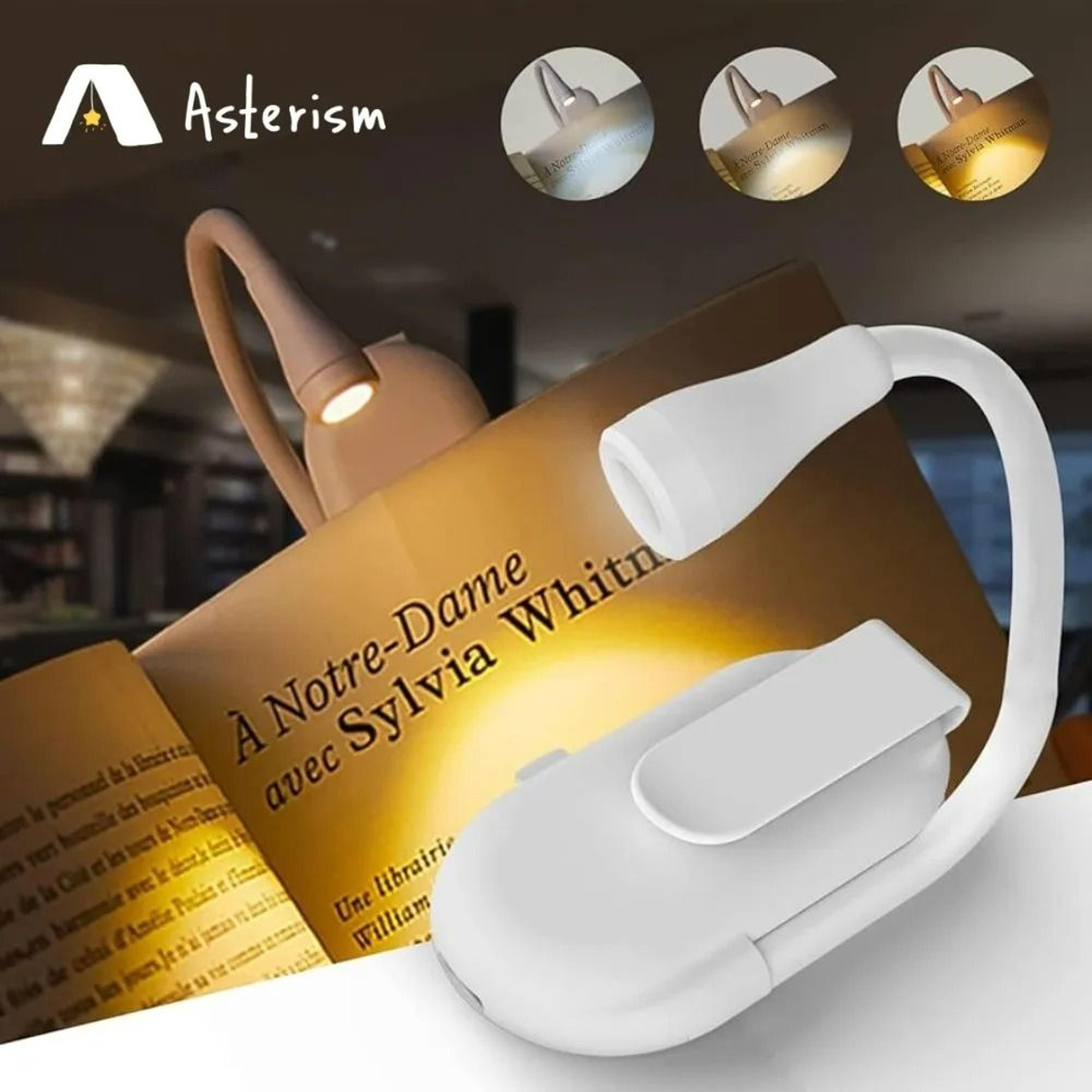 Stepless Dimmable ClipOn LED Book Light 1