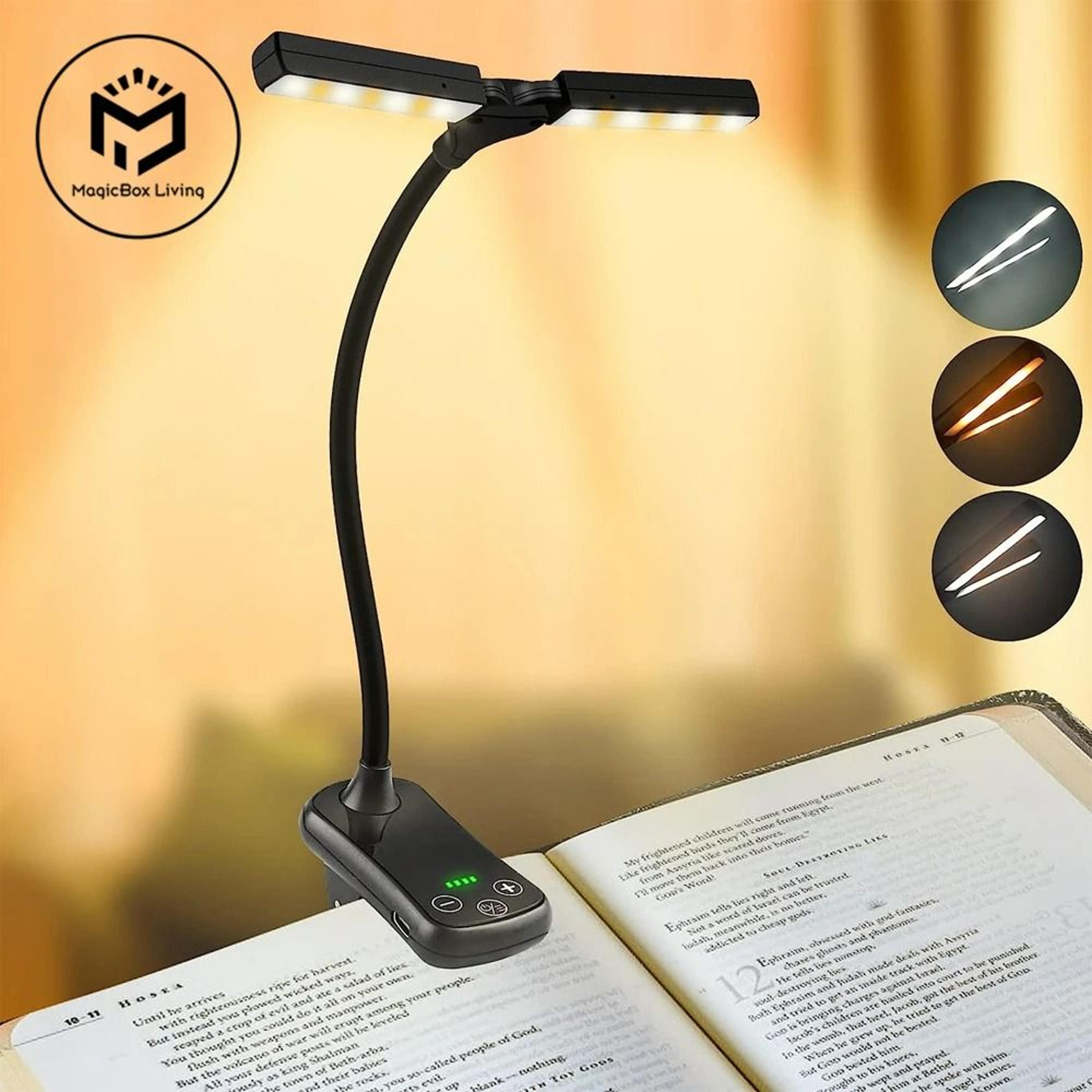 14 LED ClipOn Reading Light With 3 Color Modes  8 Brightness Levels 2