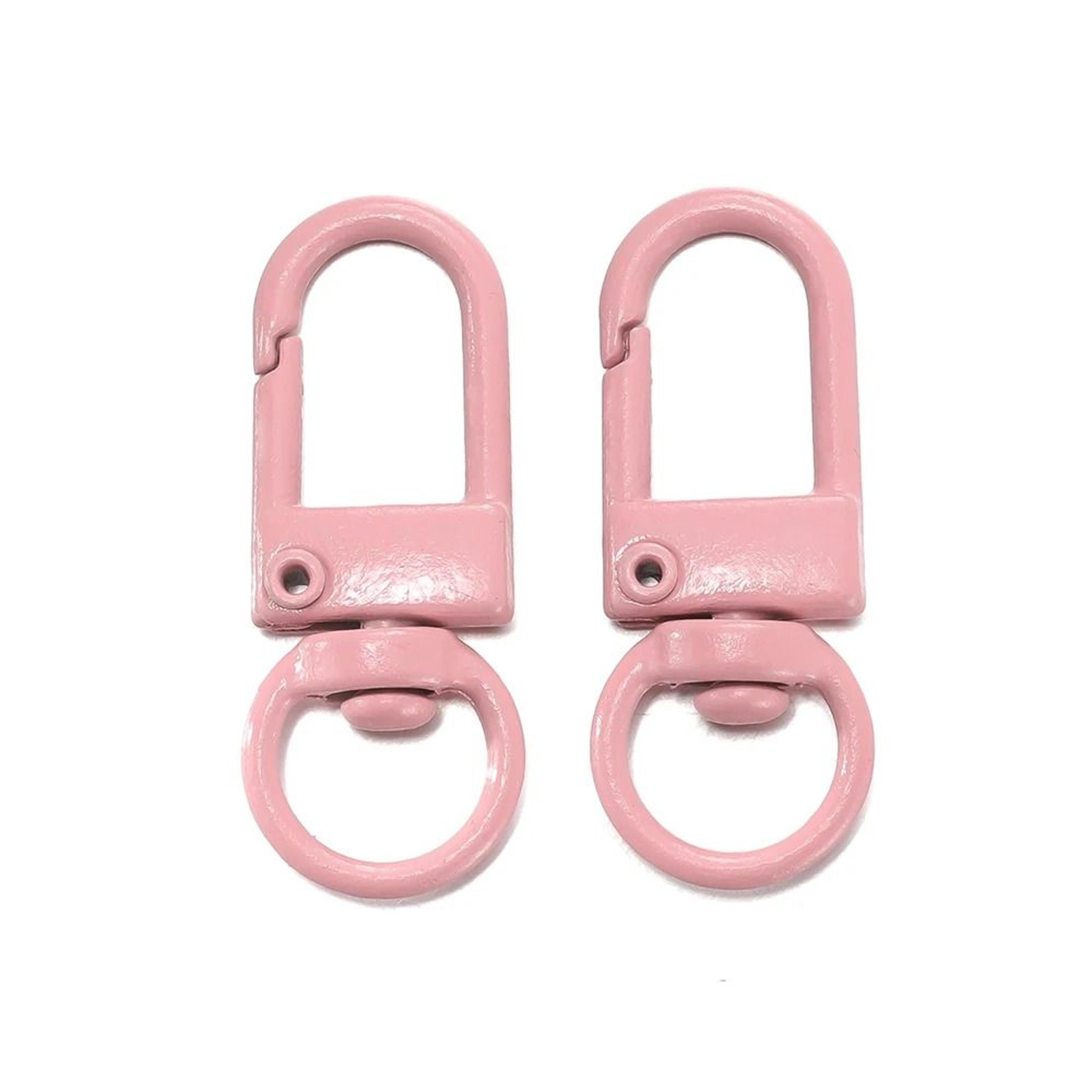 10Piece Colorful Alloy Snap Lobster Clasp Keychain Hooks 13