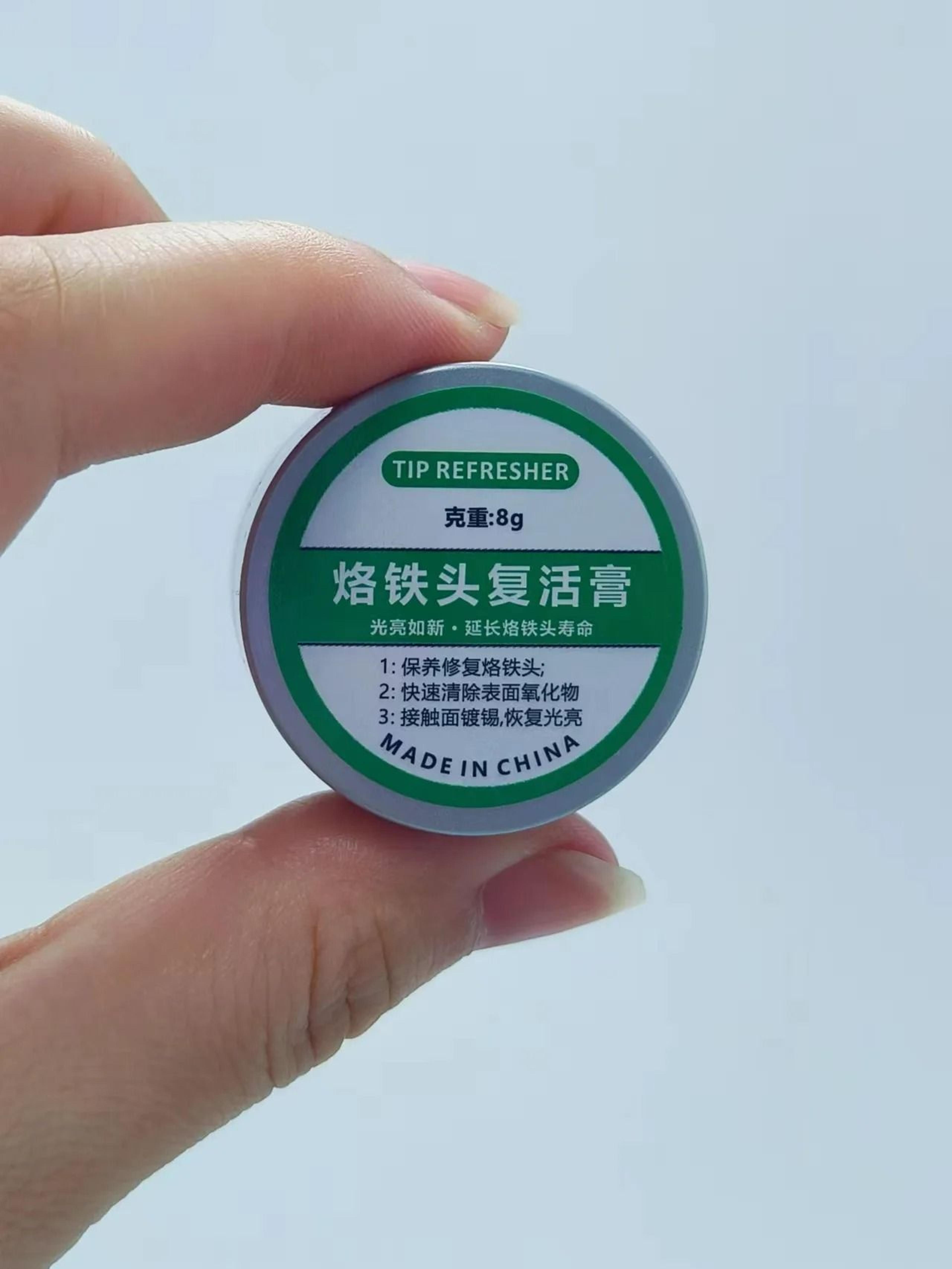 Electrical Soldering Iron Tip Black Oxidation Clean Paste  Refresher 5