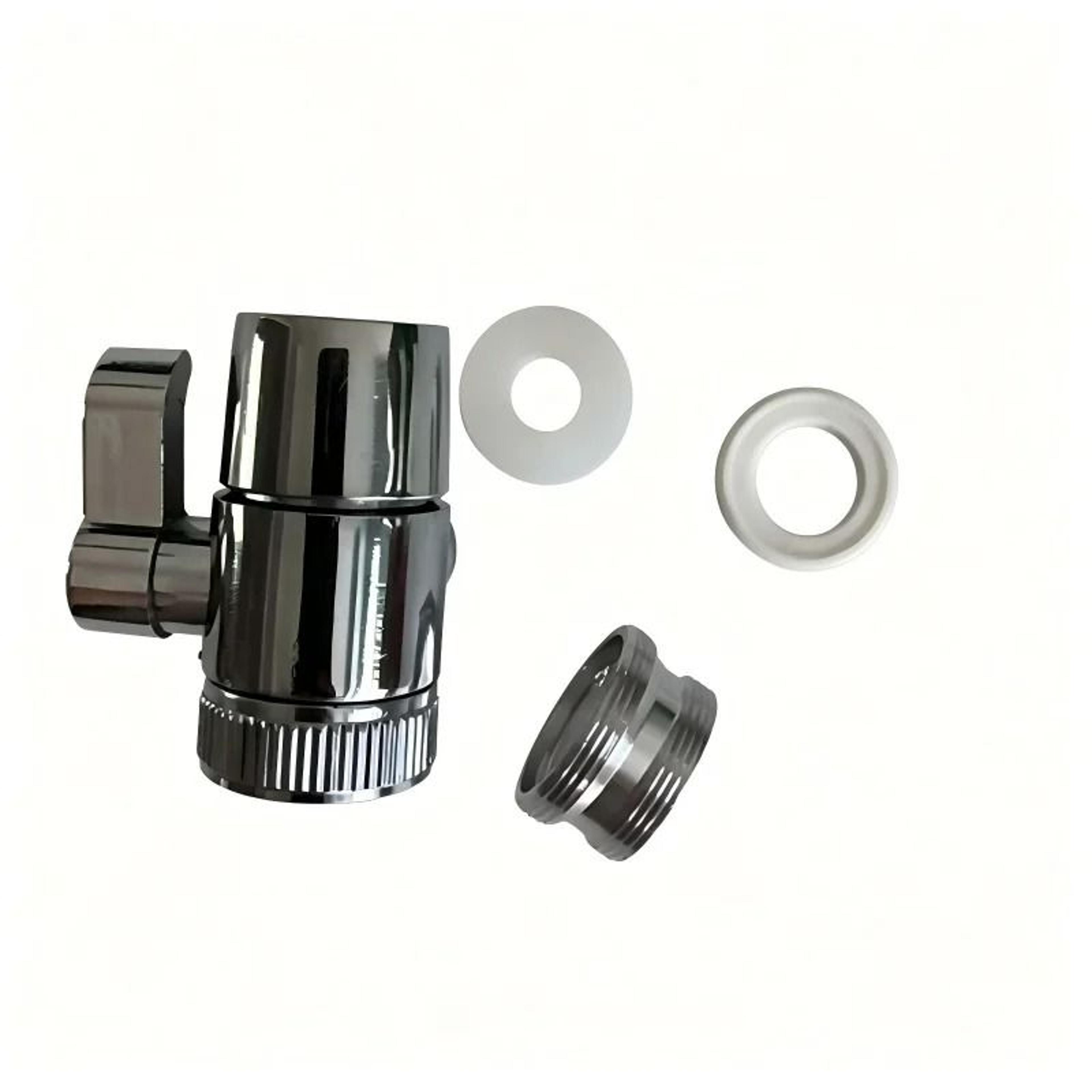 M22M24 Brass Faucet Adapter  Diverter Valve Splitter 4