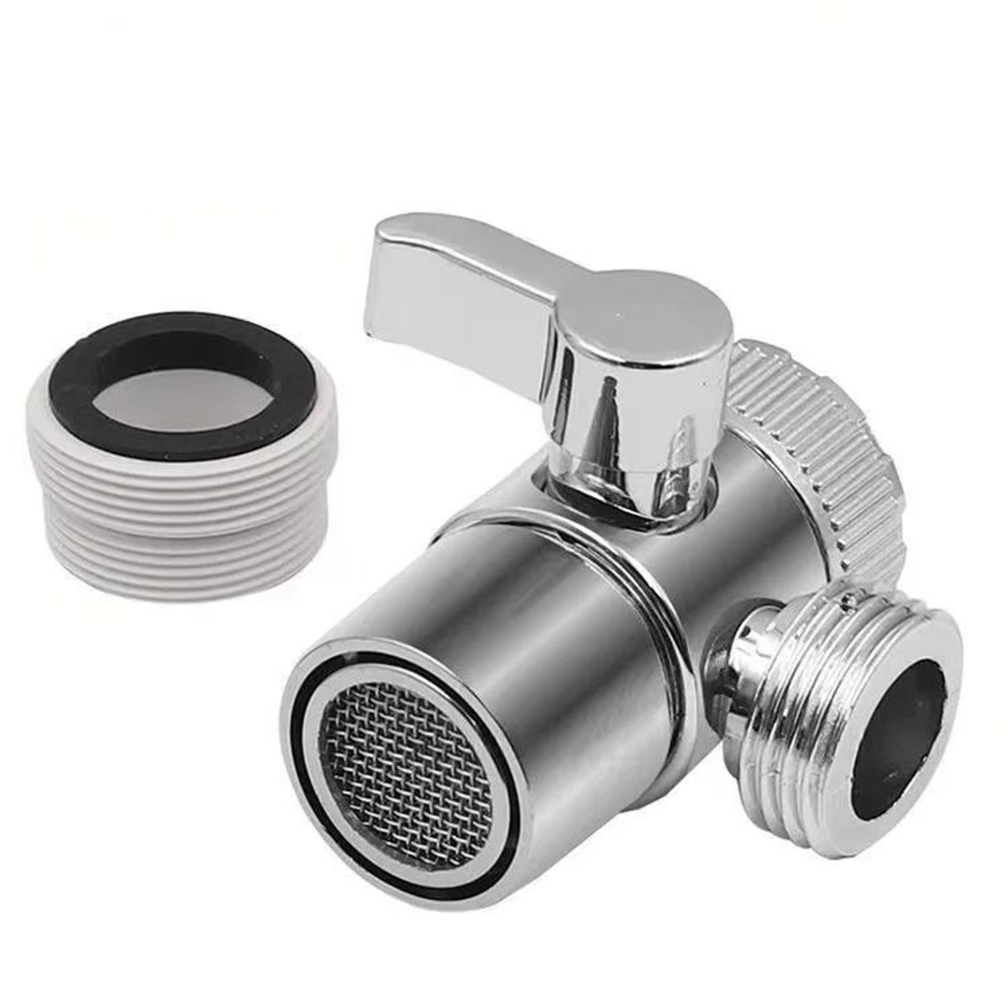 M22M24 Brass Faucet Adapter  Diverter Valve Splitter 5