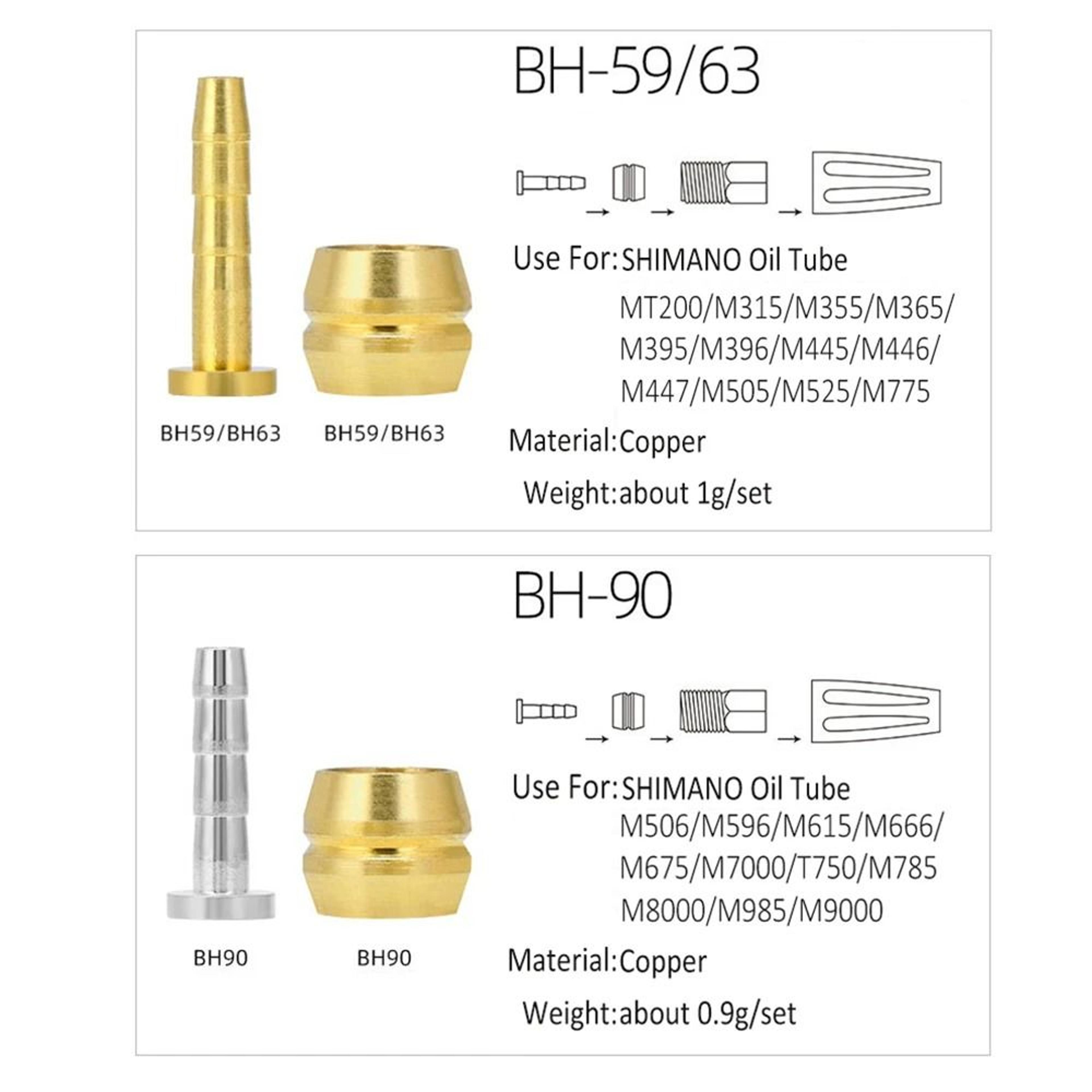 Hydraulic Disc Brake Olive  Oil Needle Insert Kit 4