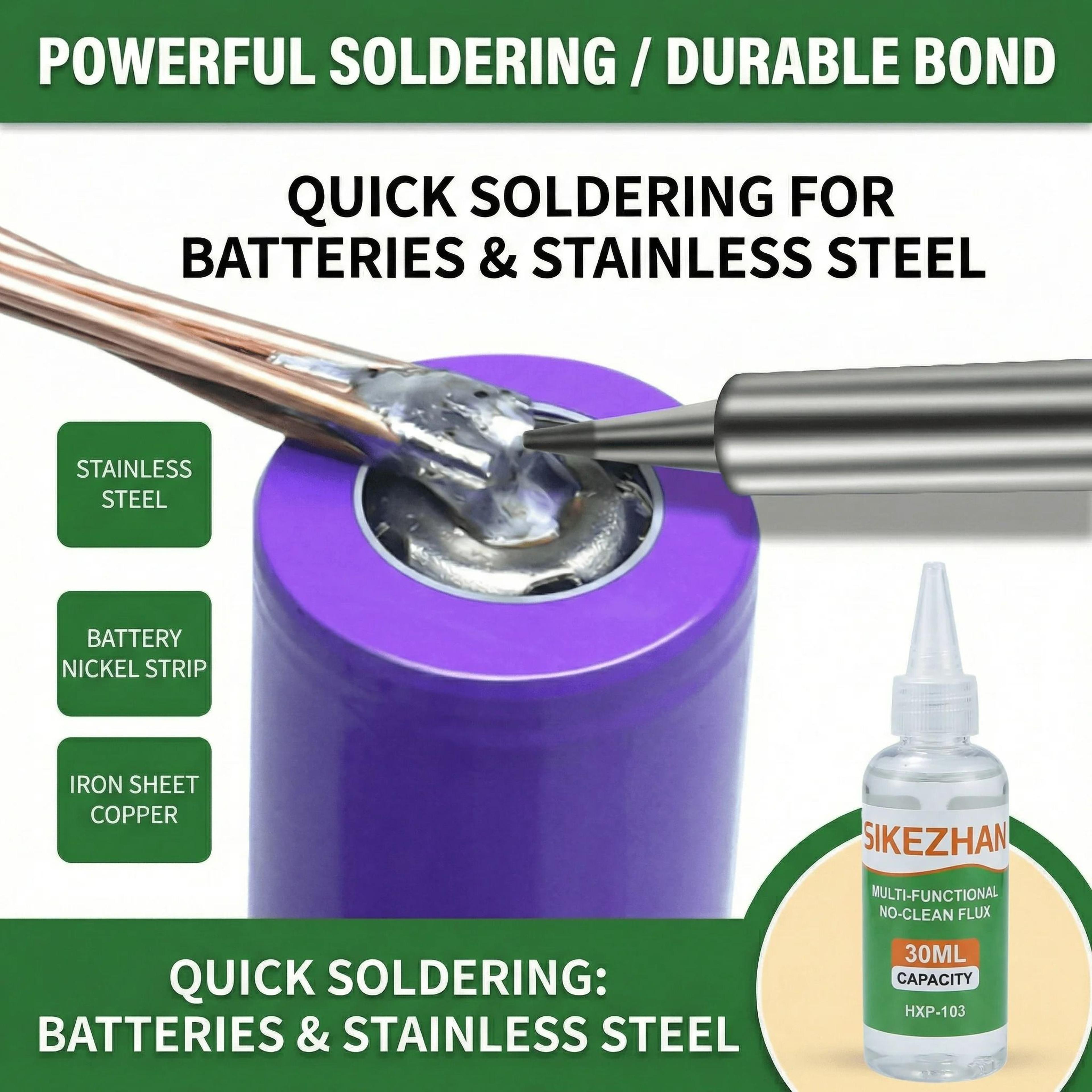 Stainless Steel Liquid Soldering Flux 1