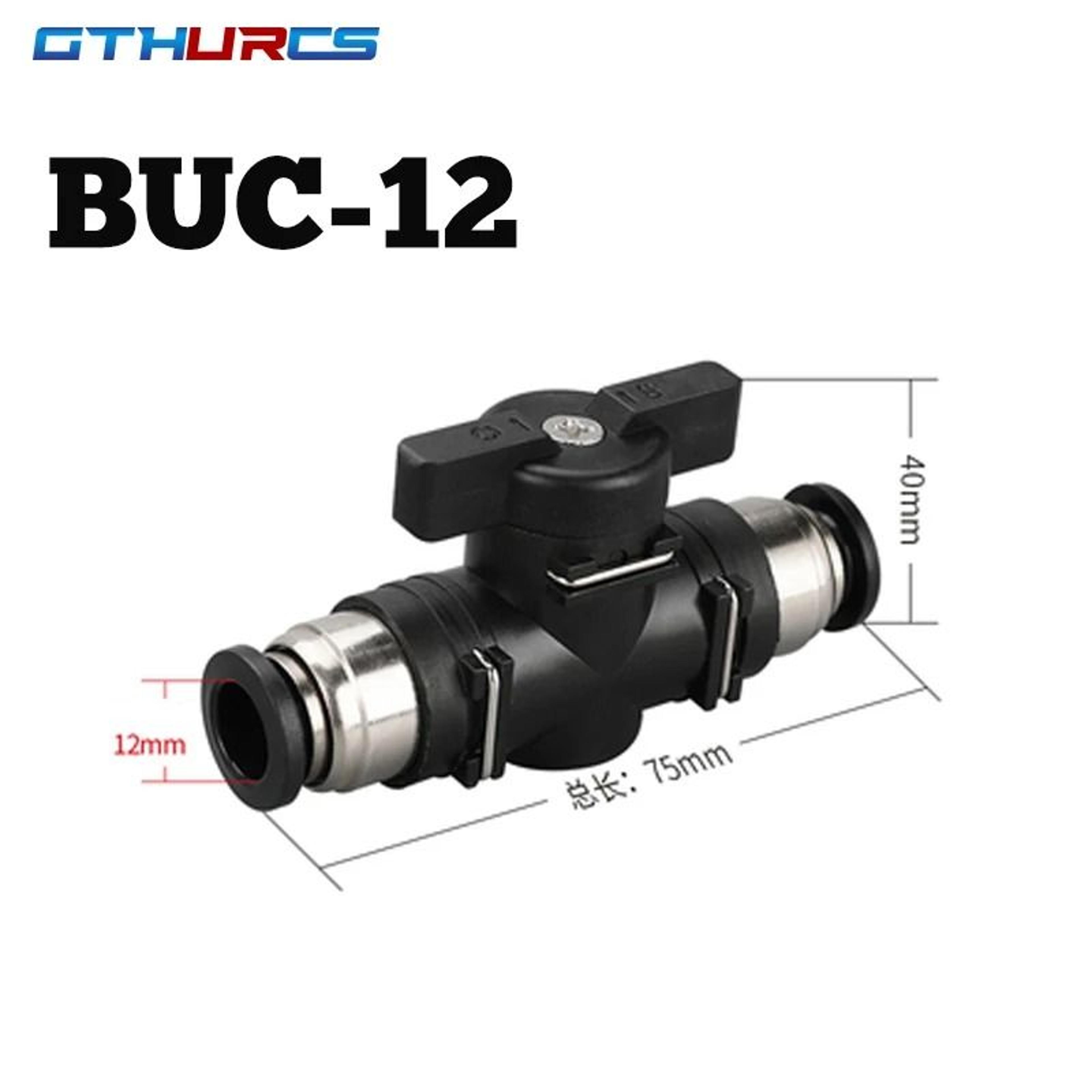 Type BUC Pneumatic Hand Valve Quick Connector 9