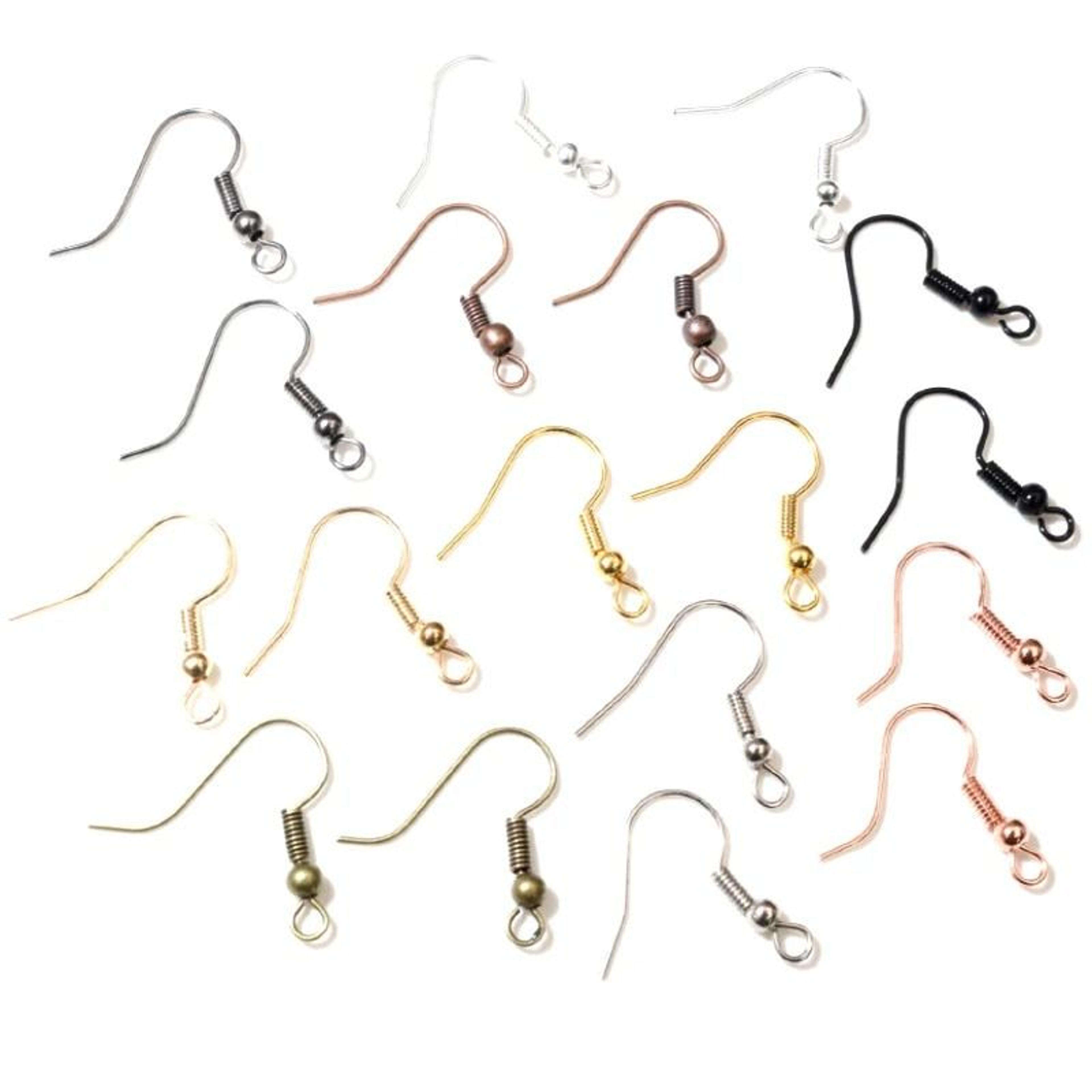100 Pcs Classic Fishhook Earring Hooks For Jewelry Making 2