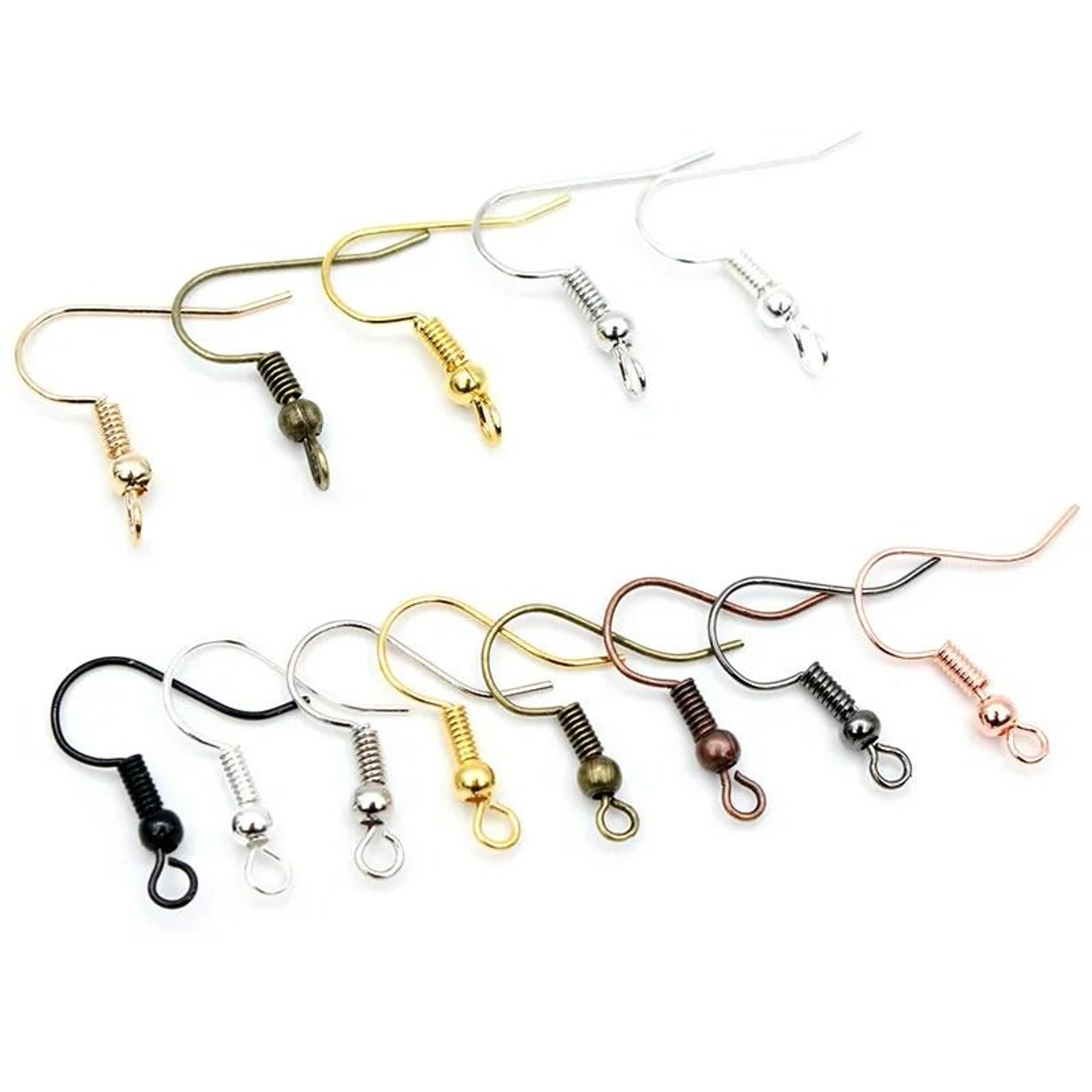 100 Pcs Classic Fishhook Earring Hooks For Jewelry Making 6
