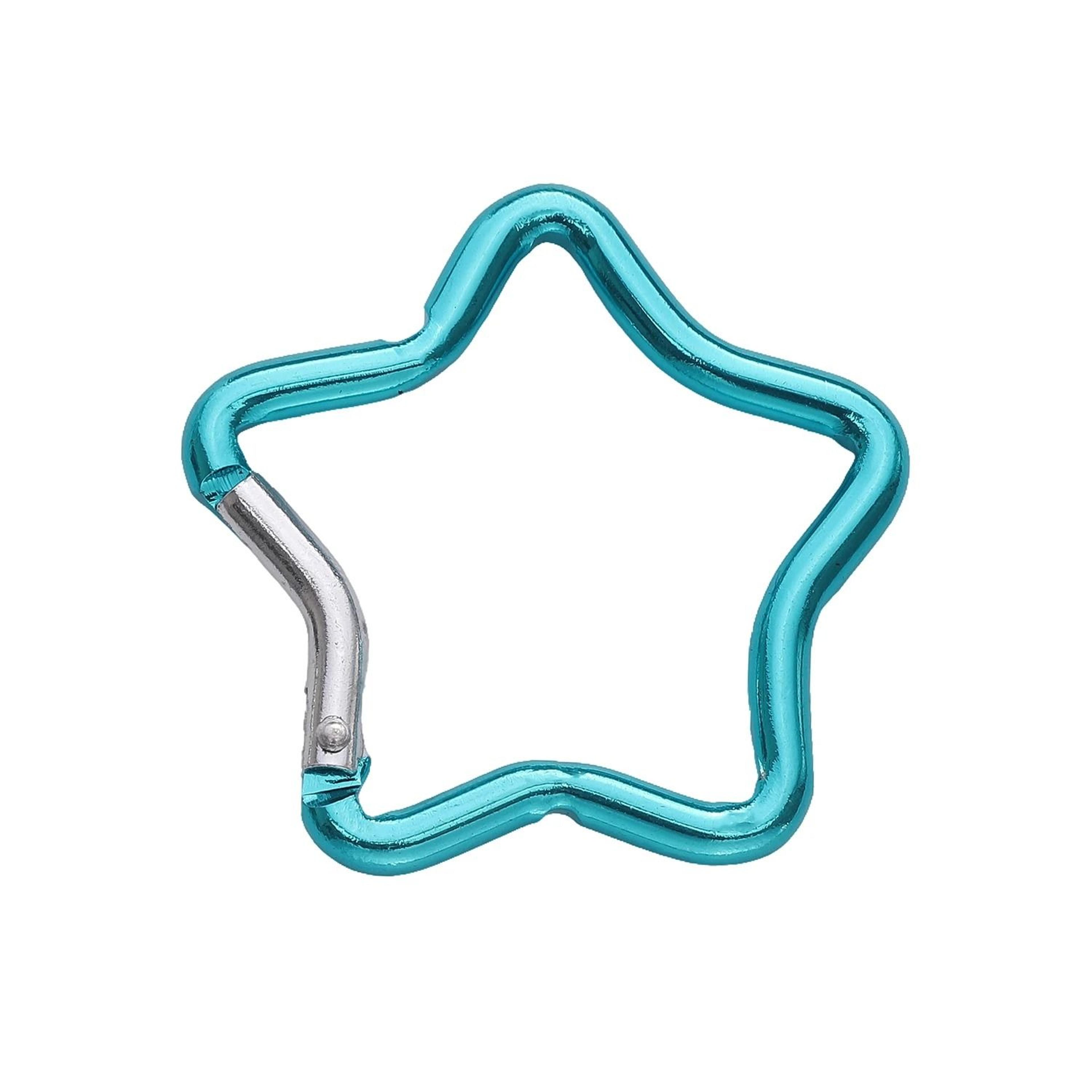 Shaped Aluminum Locking Carabiner Keychain Clips 9