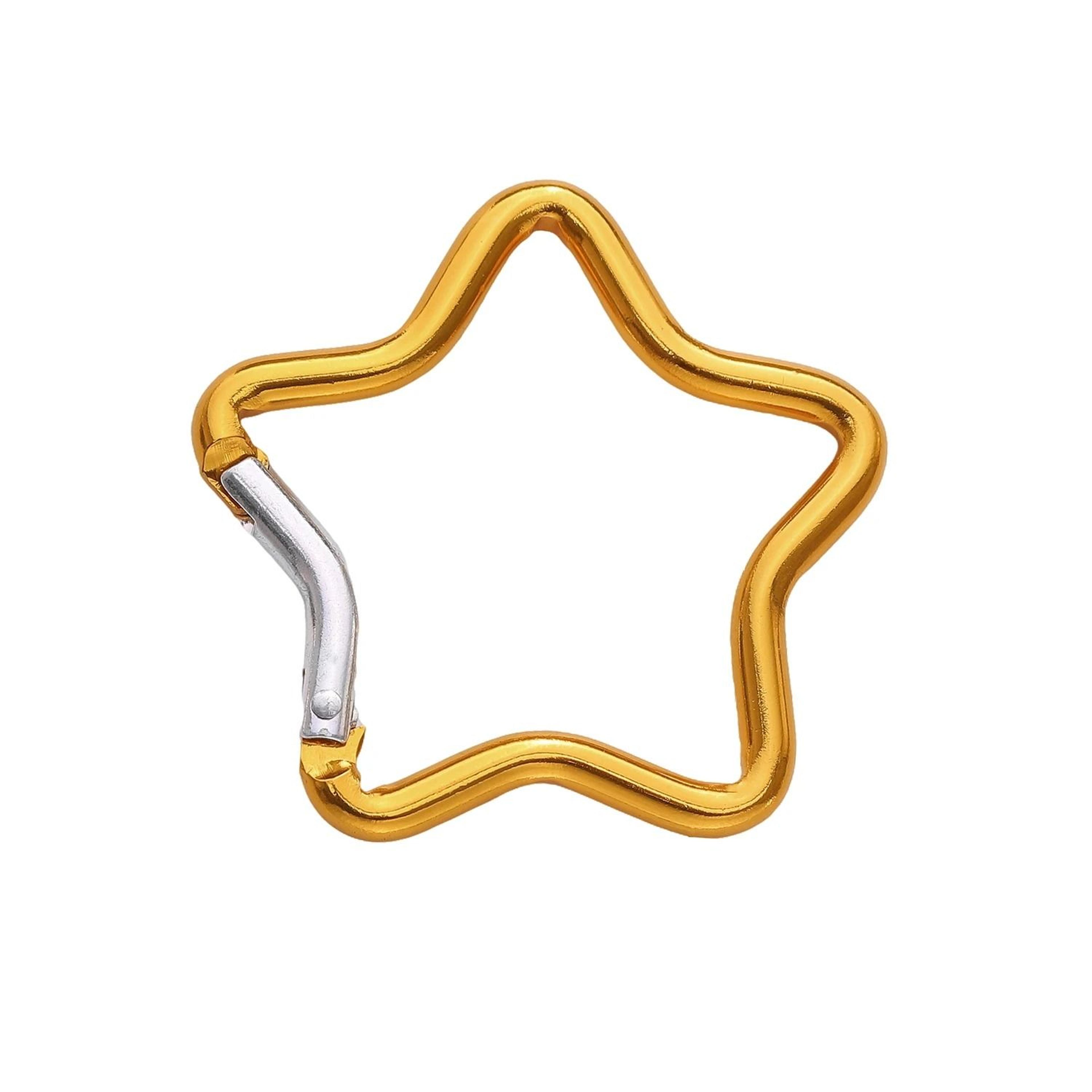Shaped Aluminum Locking Carabiner Keychain Clips 12