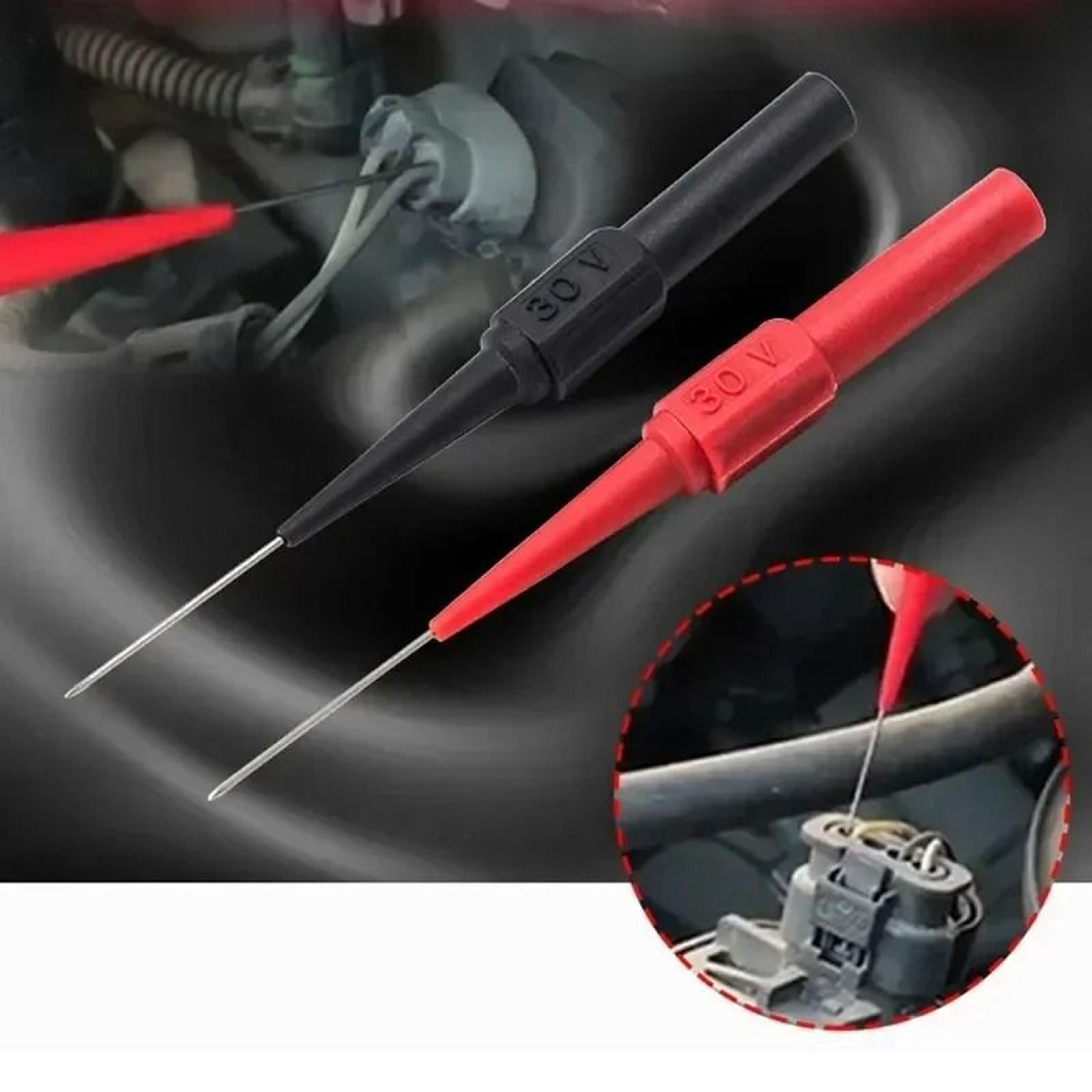 Back Piercing Multimeter Test Needle Probes Pair 1