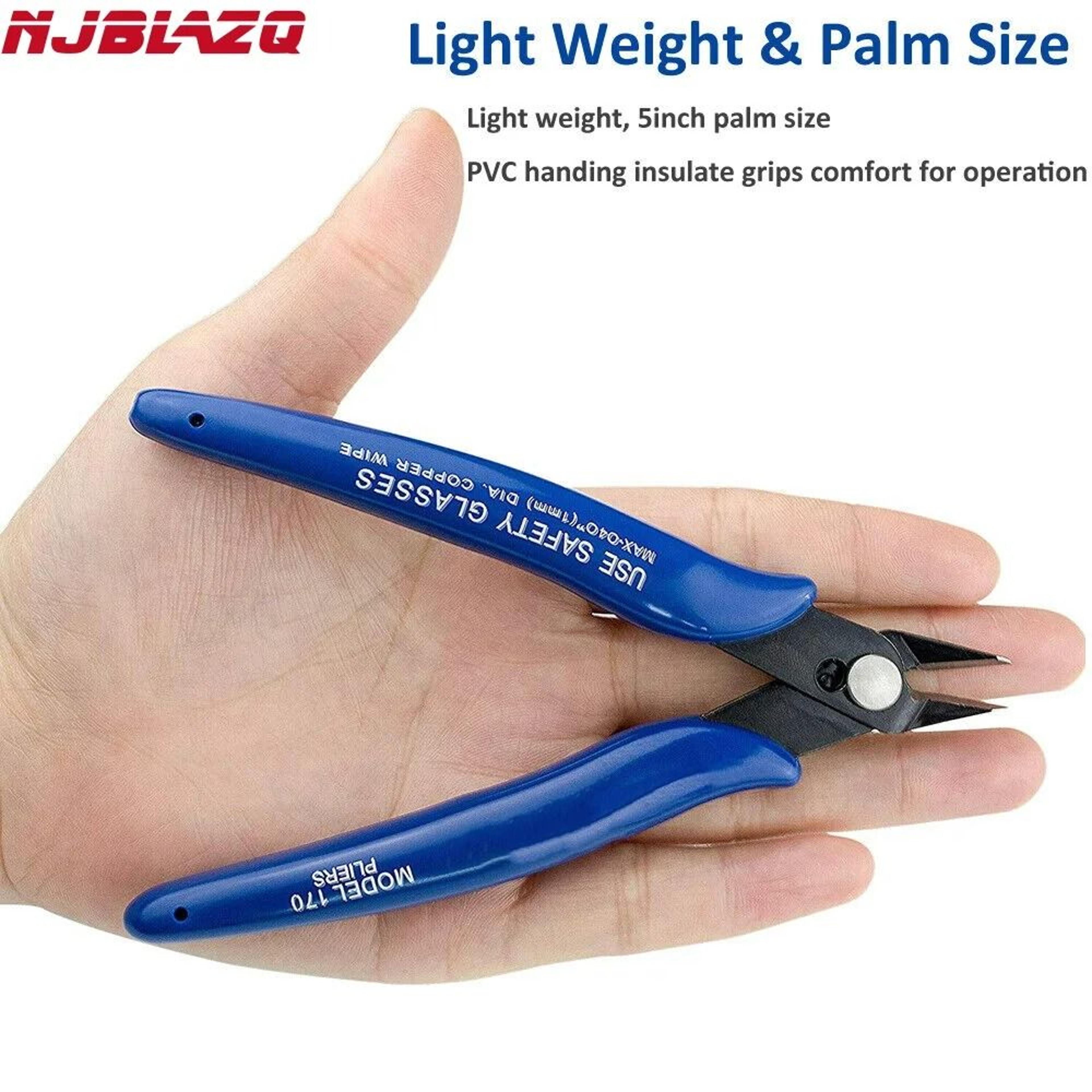 HighCarbon Steel Precision Electrical Wire Flush Cutters 1