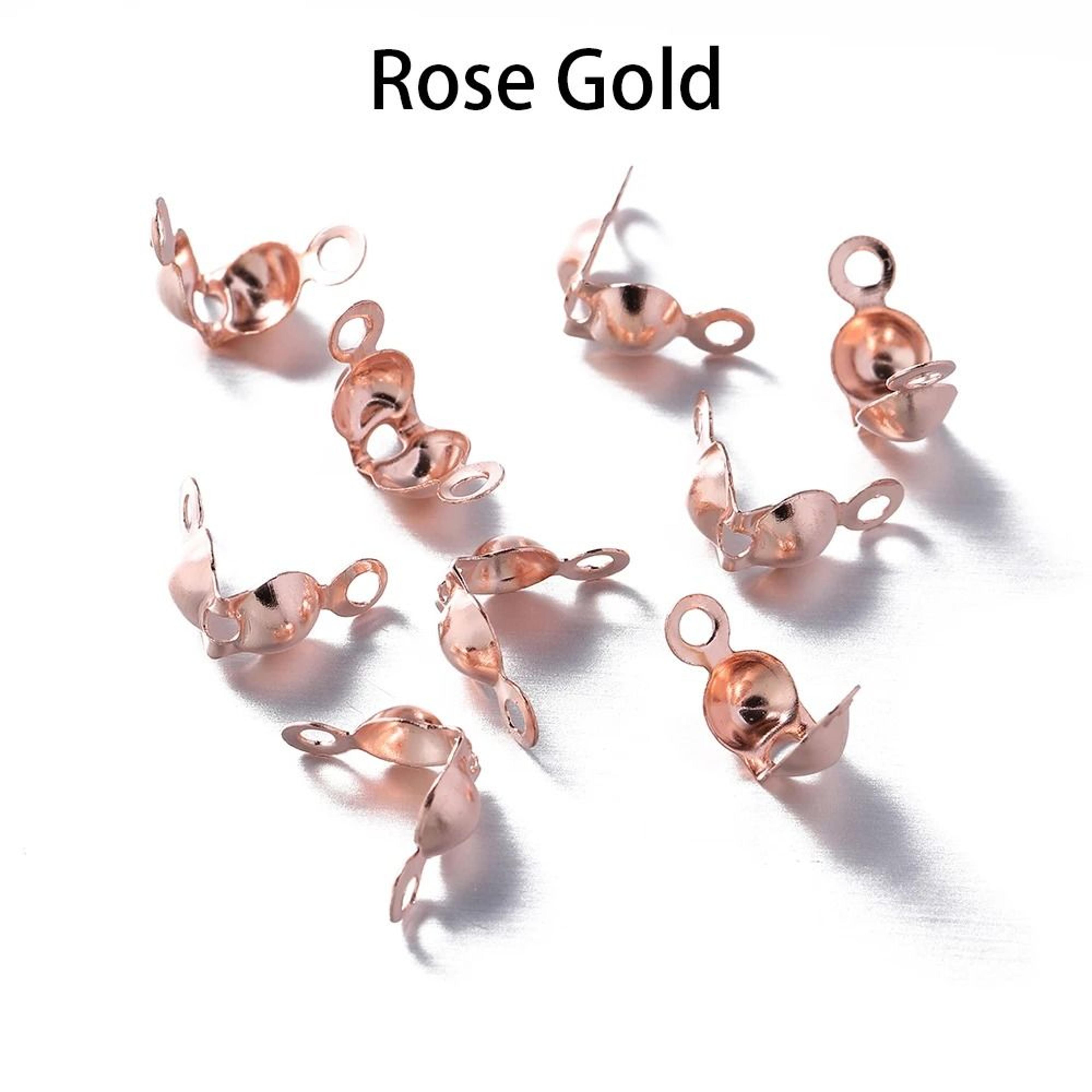 Ball Chain Calotte End Crimp Connectors 100 Pcs 8