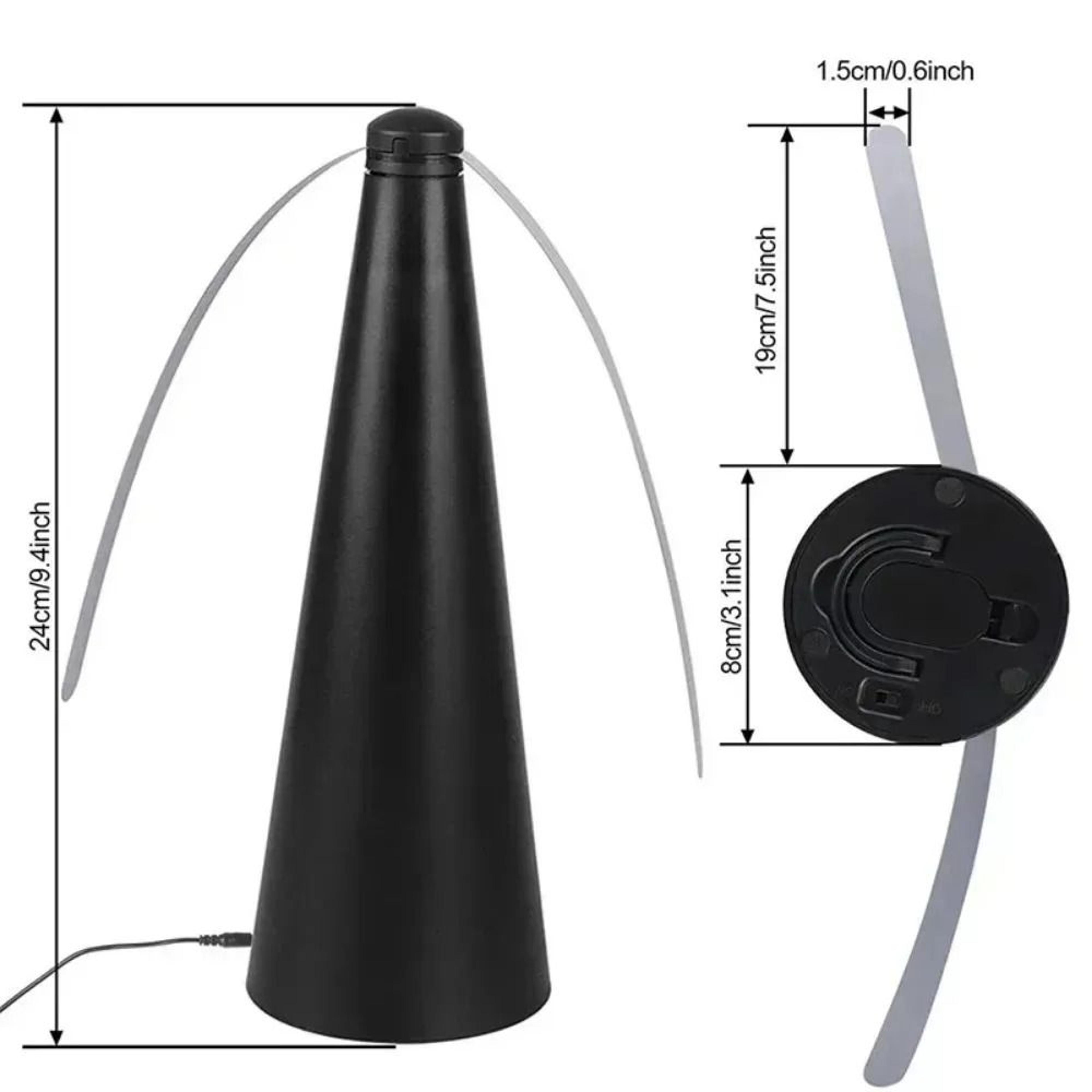 Outdoor Tabletop Fly Repellent Fan 4