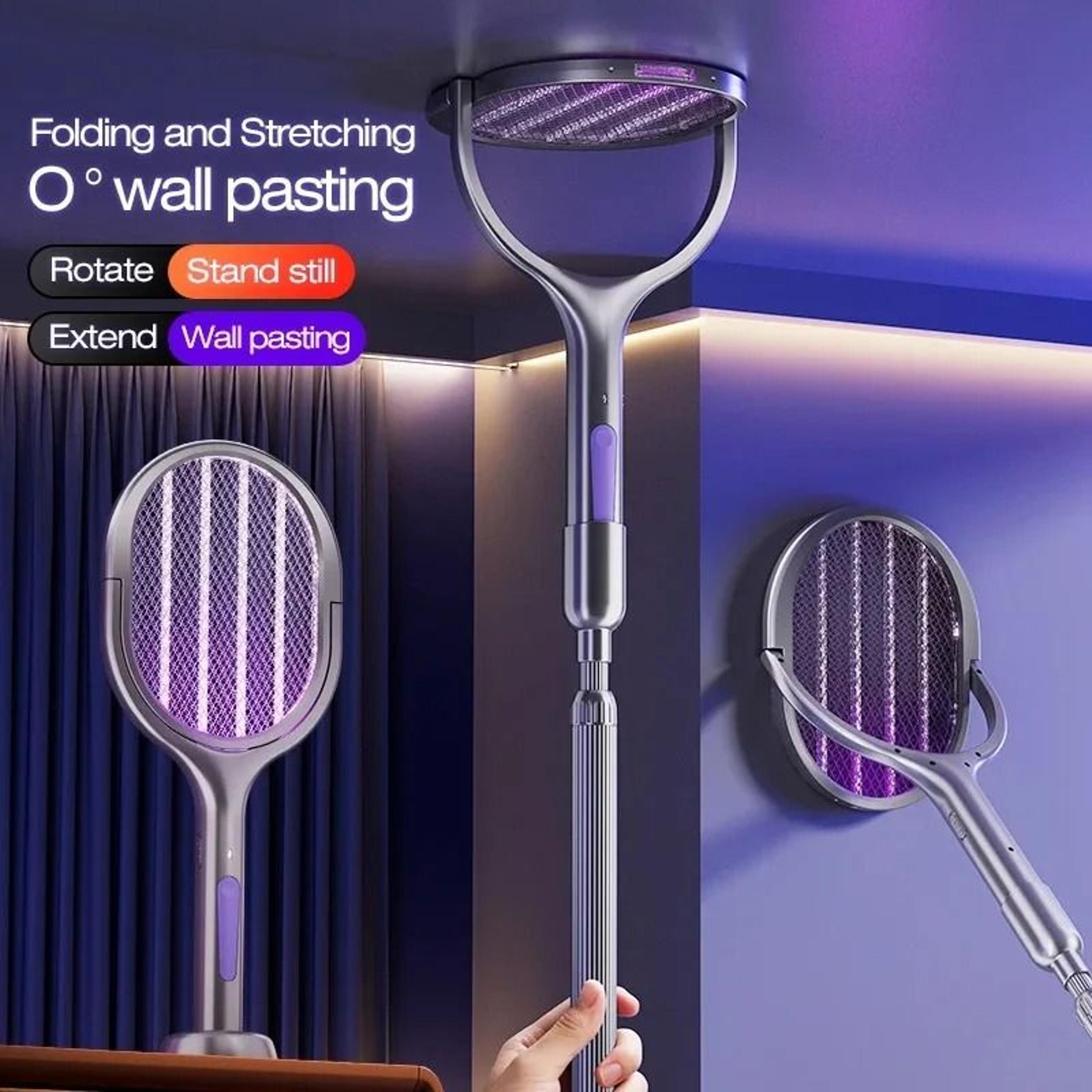Telescopic Electric Mosquito Swatter  UV Light Trap 1