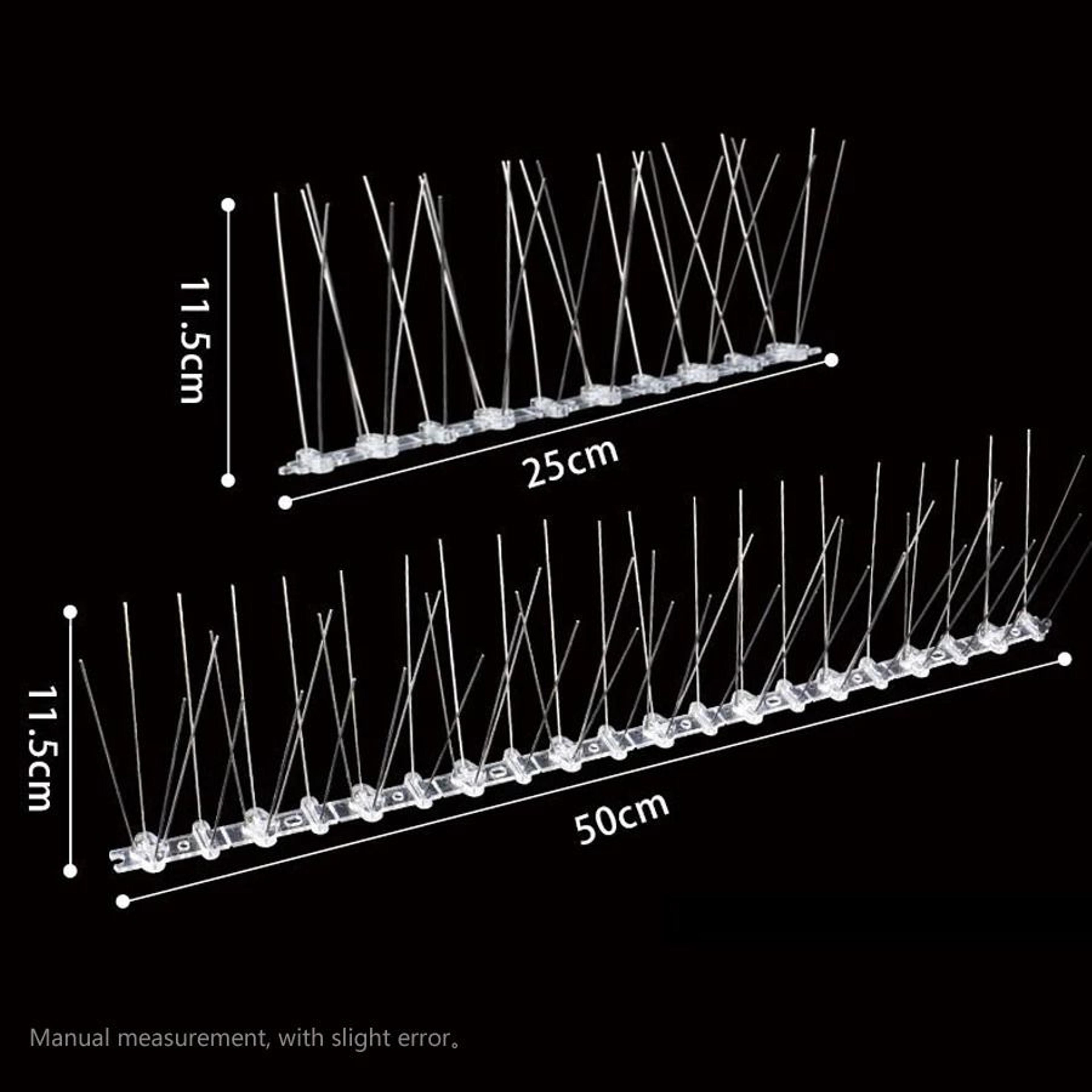 10Pack AntiPigeon Bird Deterrent Spike Strips 6