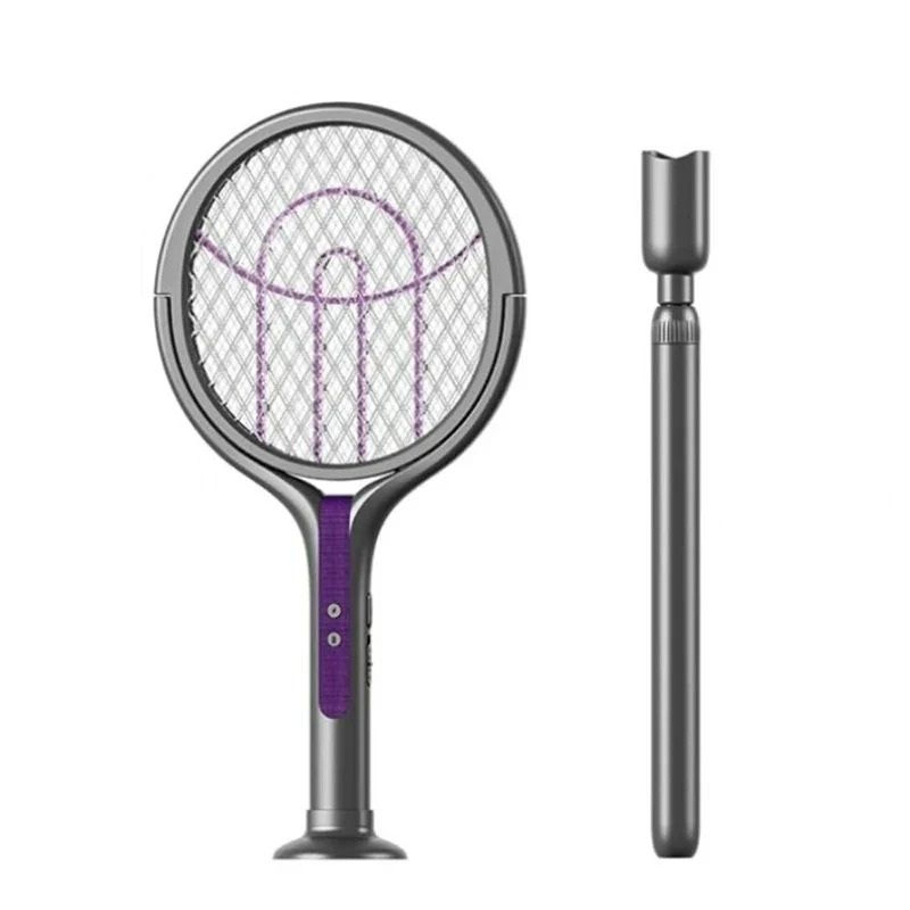 2in1 Retractable Electric Mosquito Swatter Racket 7