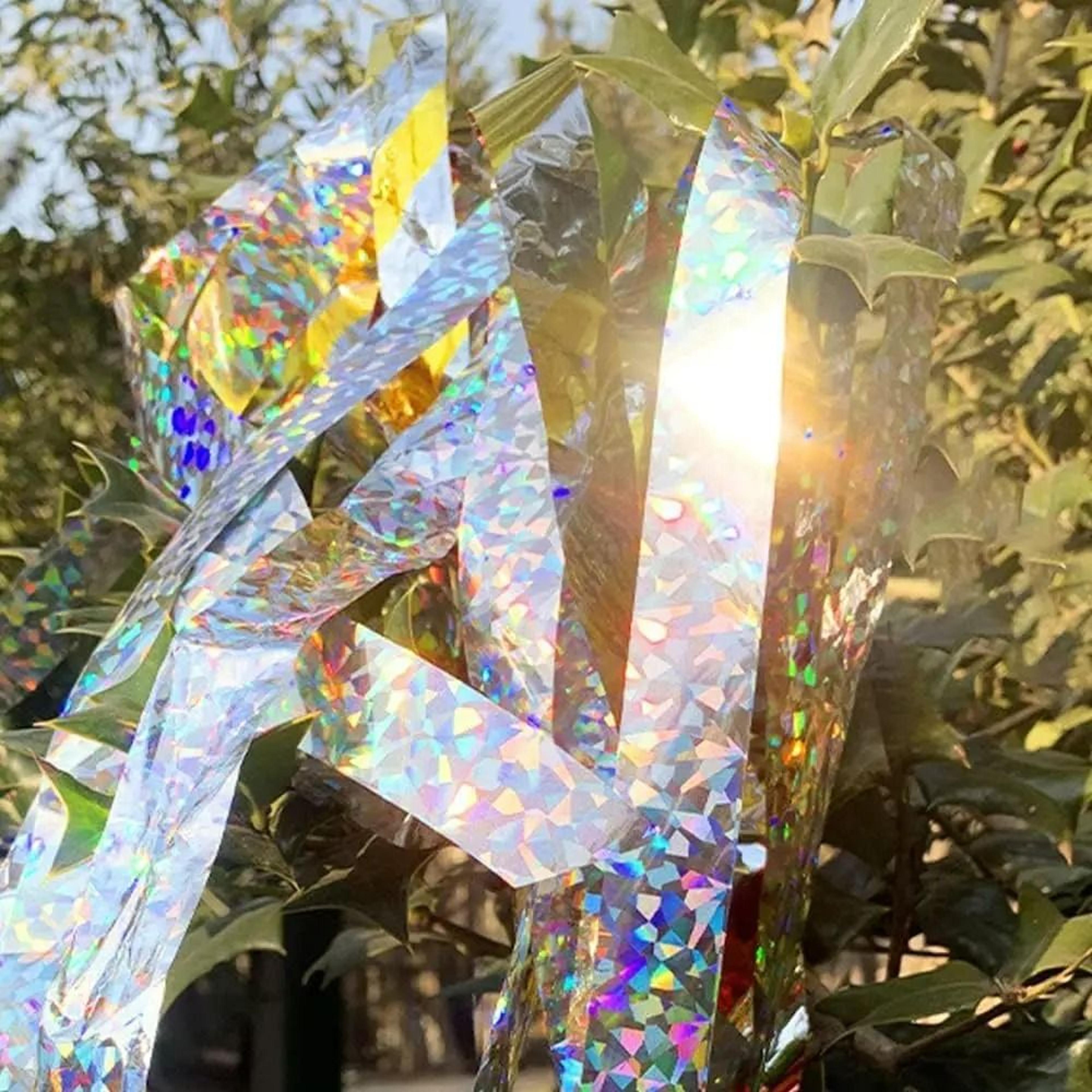 DoubleSided Reflective Bird Deterrent Ribbon 0
