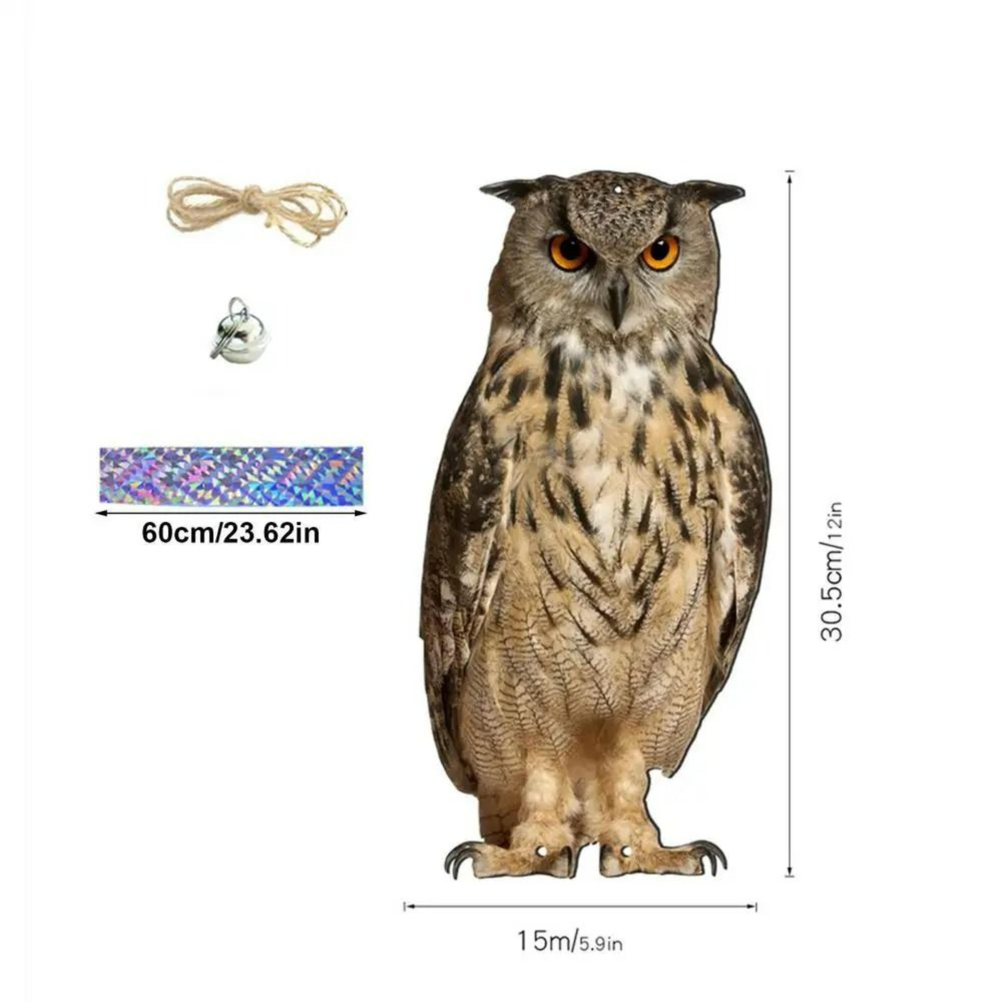 Realistic Hanging Flying Eagle Bird Repellent Scarecrow 8