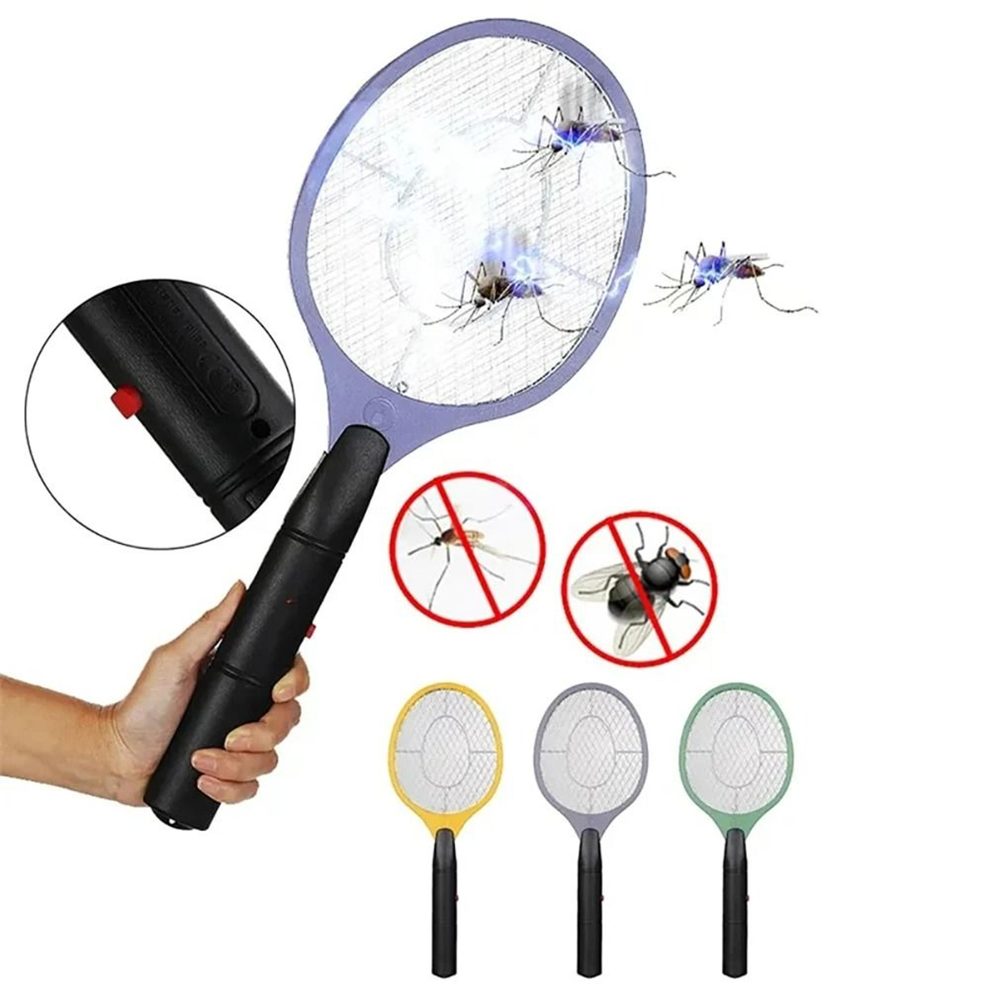 Handheld Electric Fly  Insect Zapper Swatter Racket 2