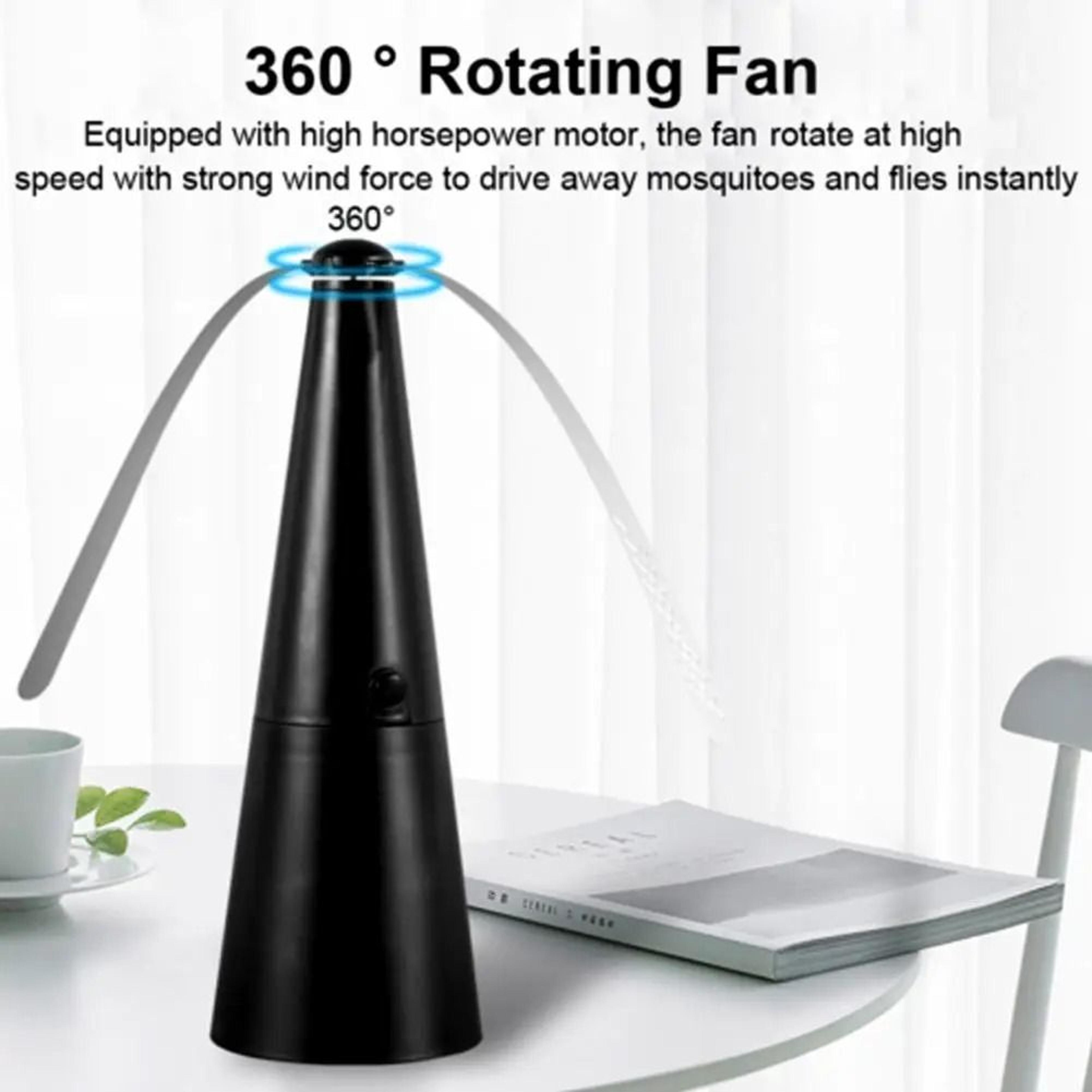 Elite Outdoor Tabletop Fly Repellent Fan 4
