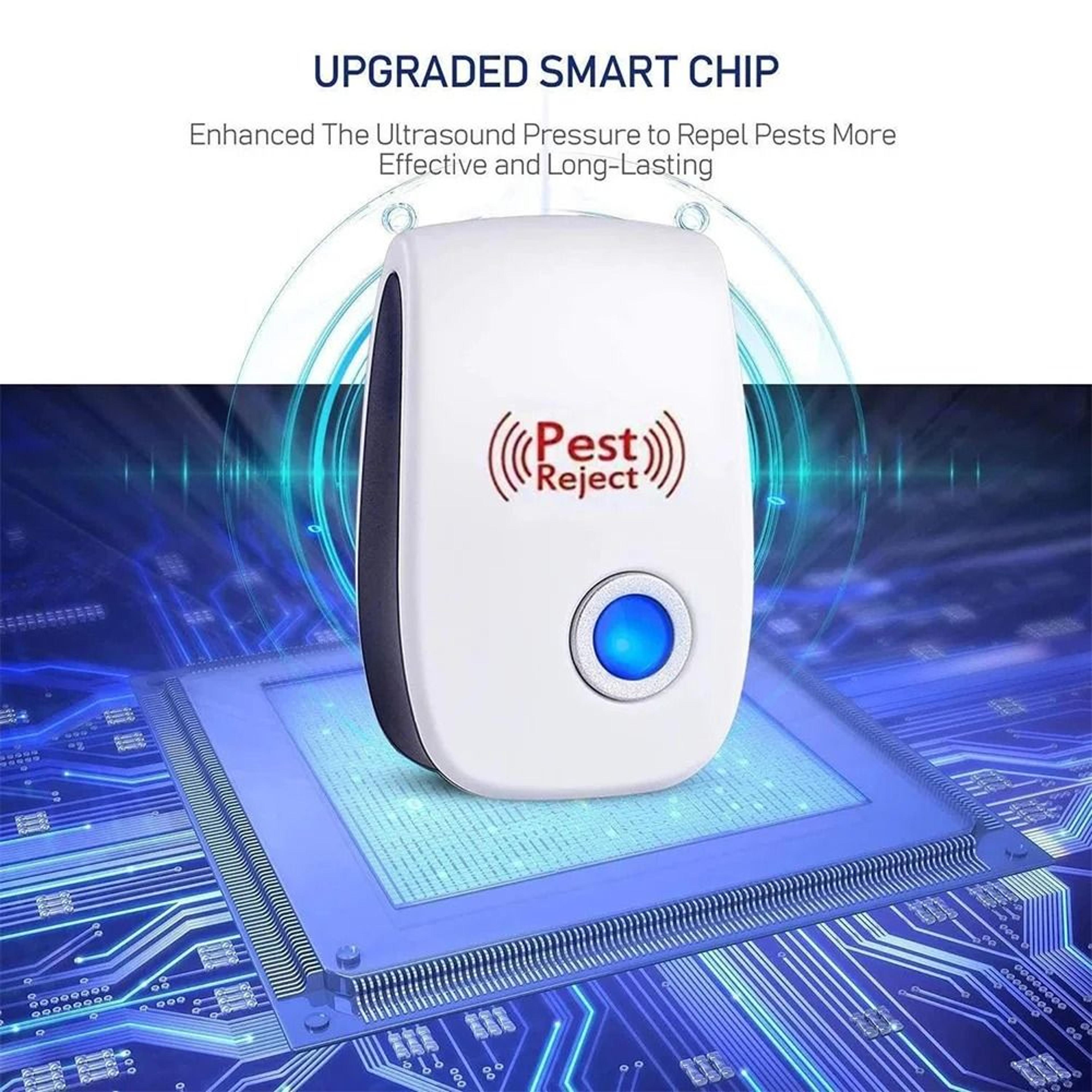 6Pack Ultrasonic Pest Repeller PlugIn Set 2