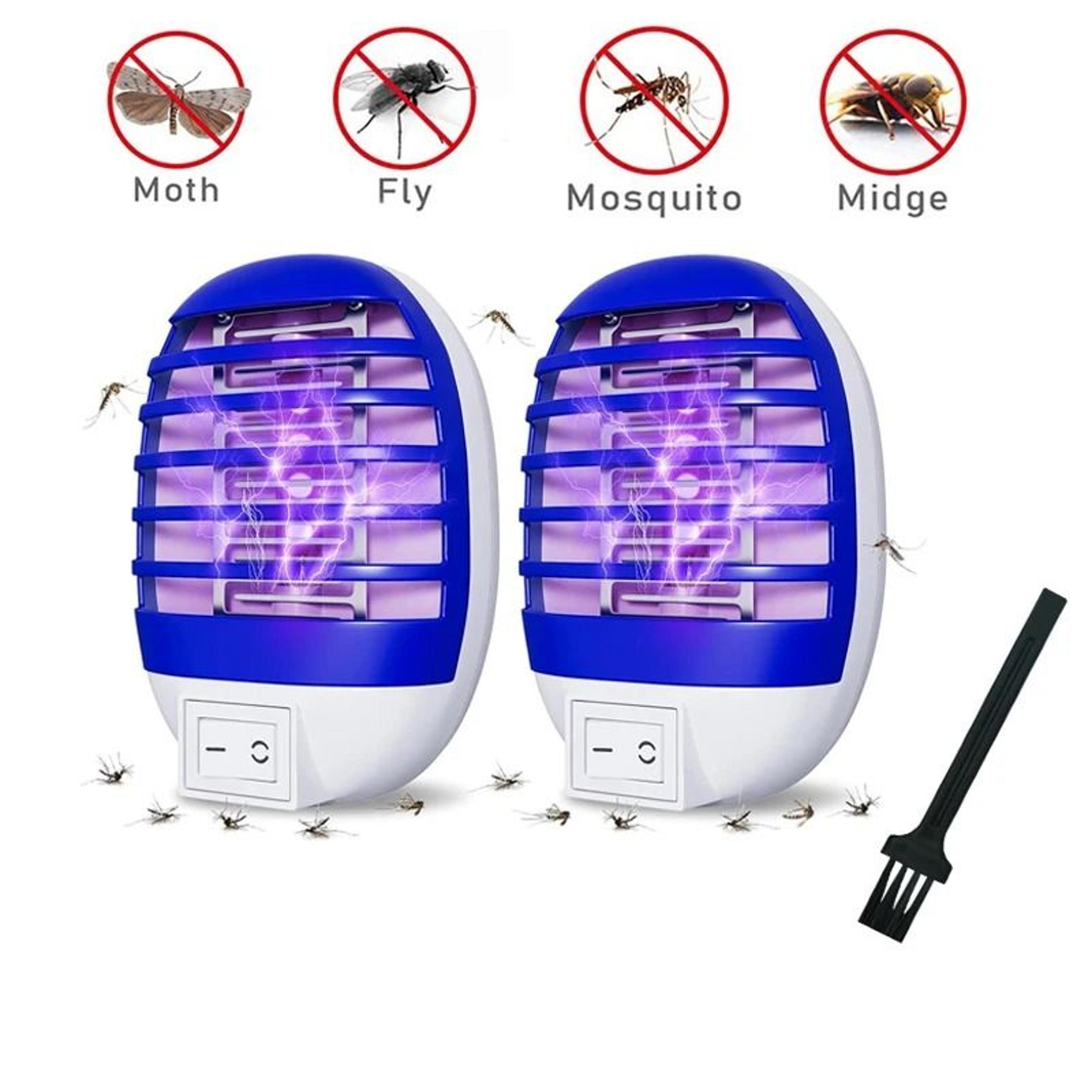 2Pack Indoor PlugIn Electric Bug Zapper  Gnat Traps 0