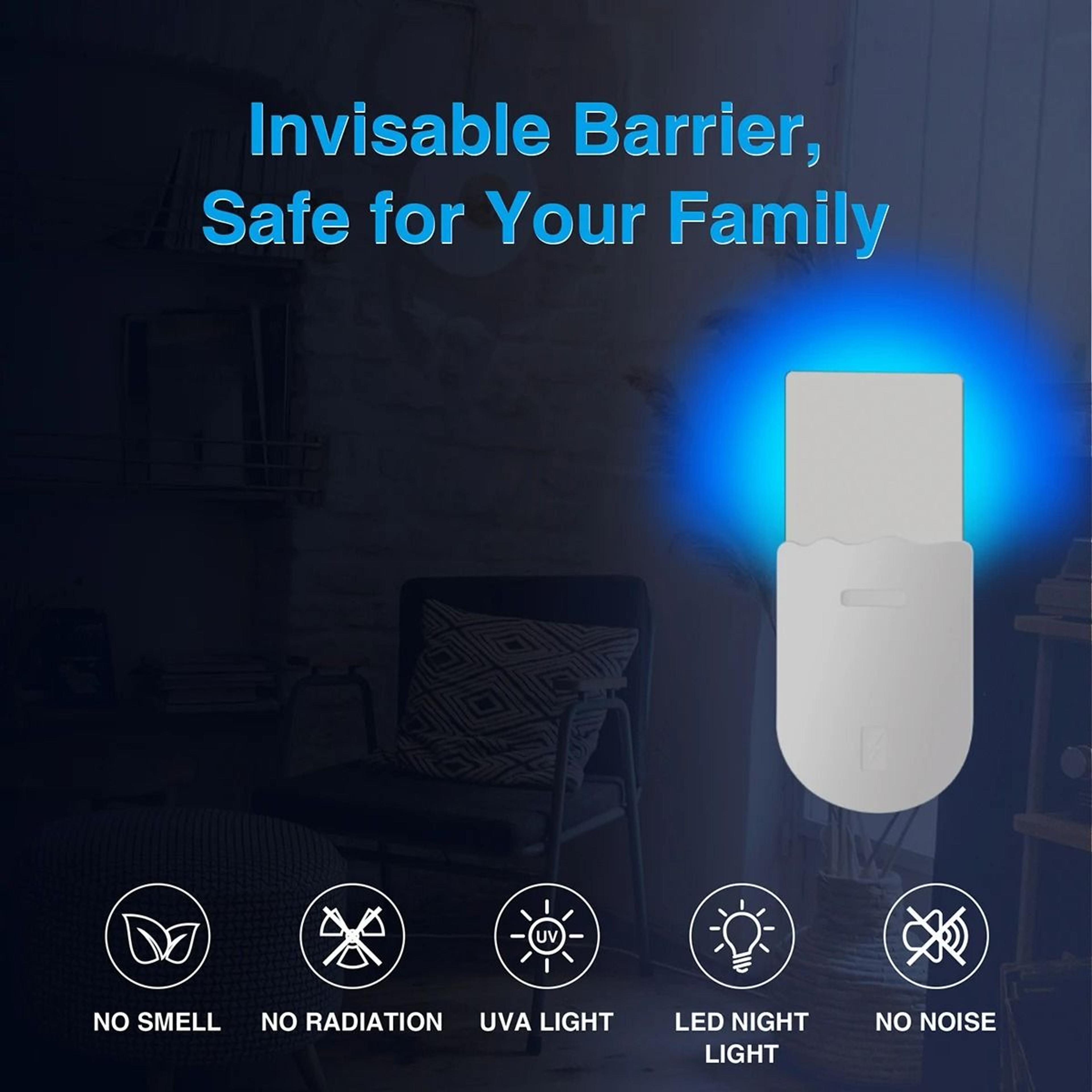 Insertable Adhesive UV Purple Light Insect Trap Lamp 5