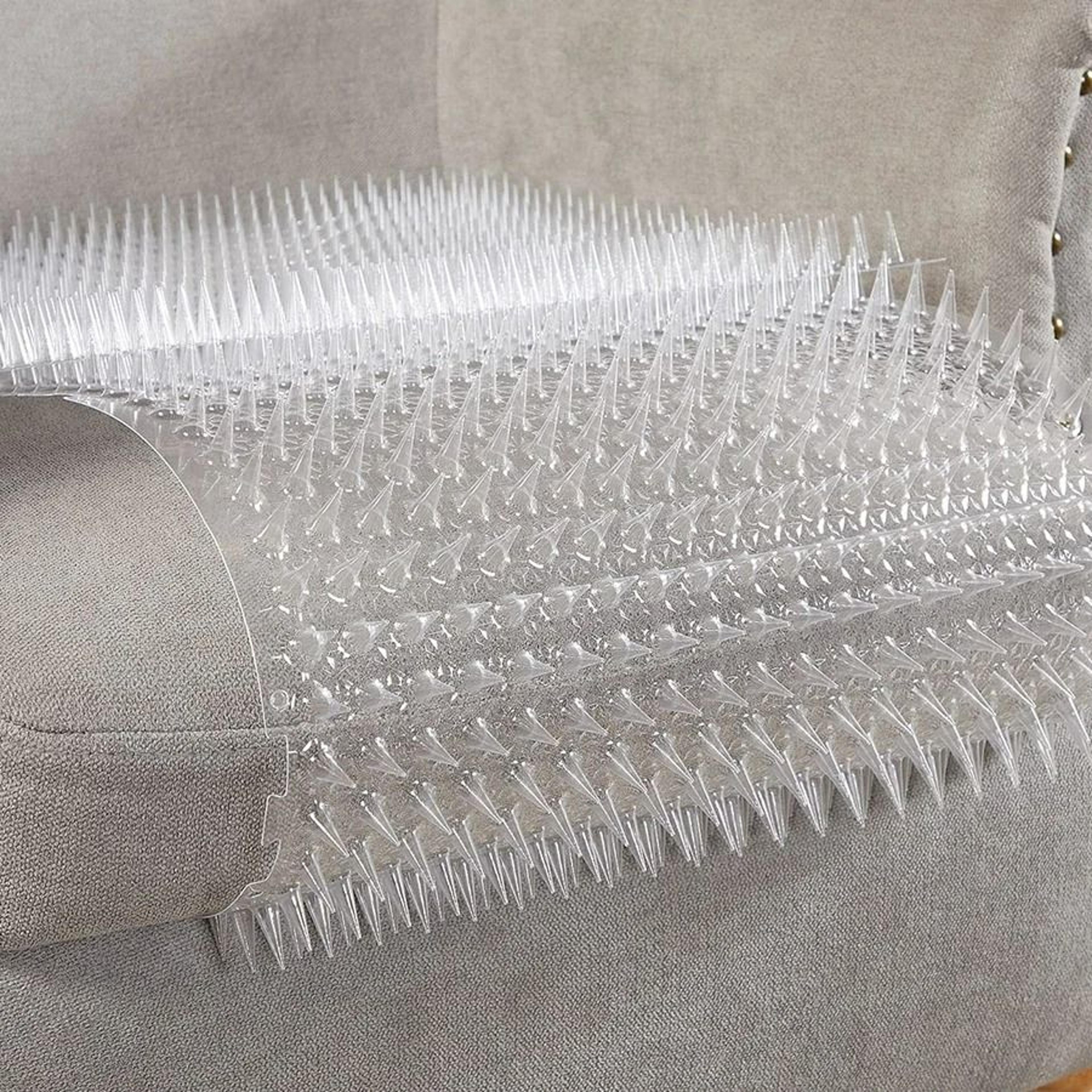6Pack Plastic Animal Deterrent Spikes  Scat Mat Set 5