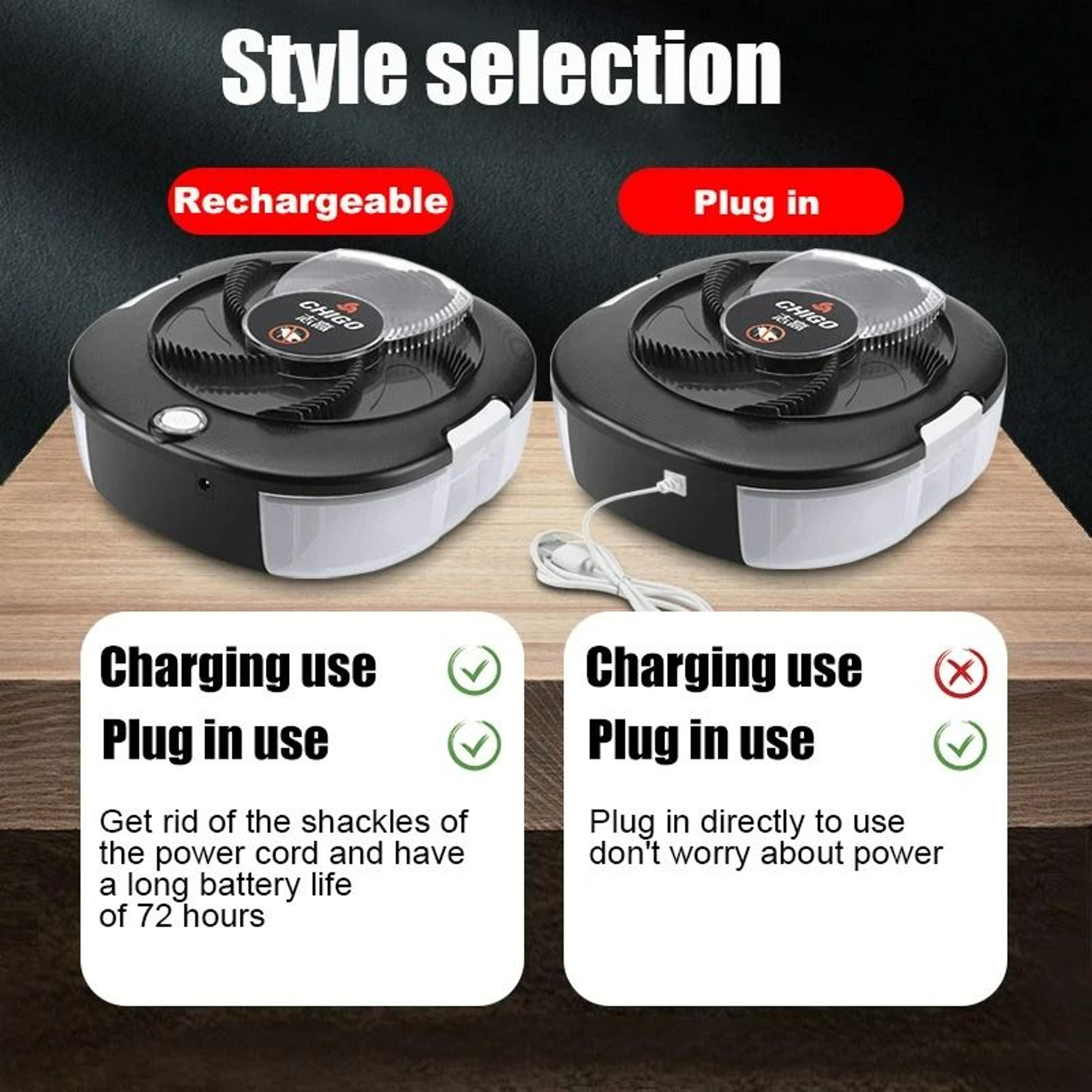 Upgraded Automated Electric Rotating Fly Trap 4