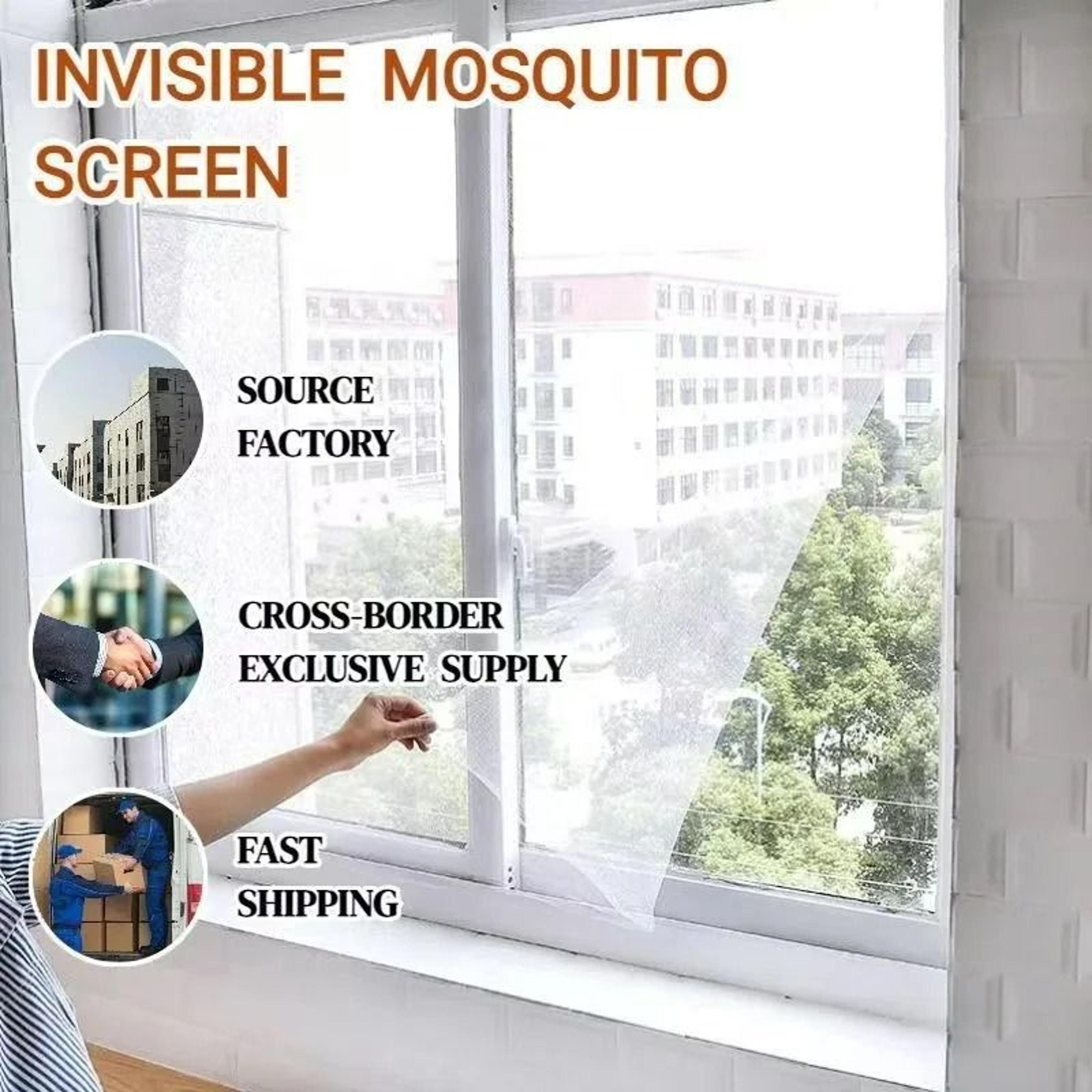 SelfAdhesive Window Screen Net With Hook Tape 3