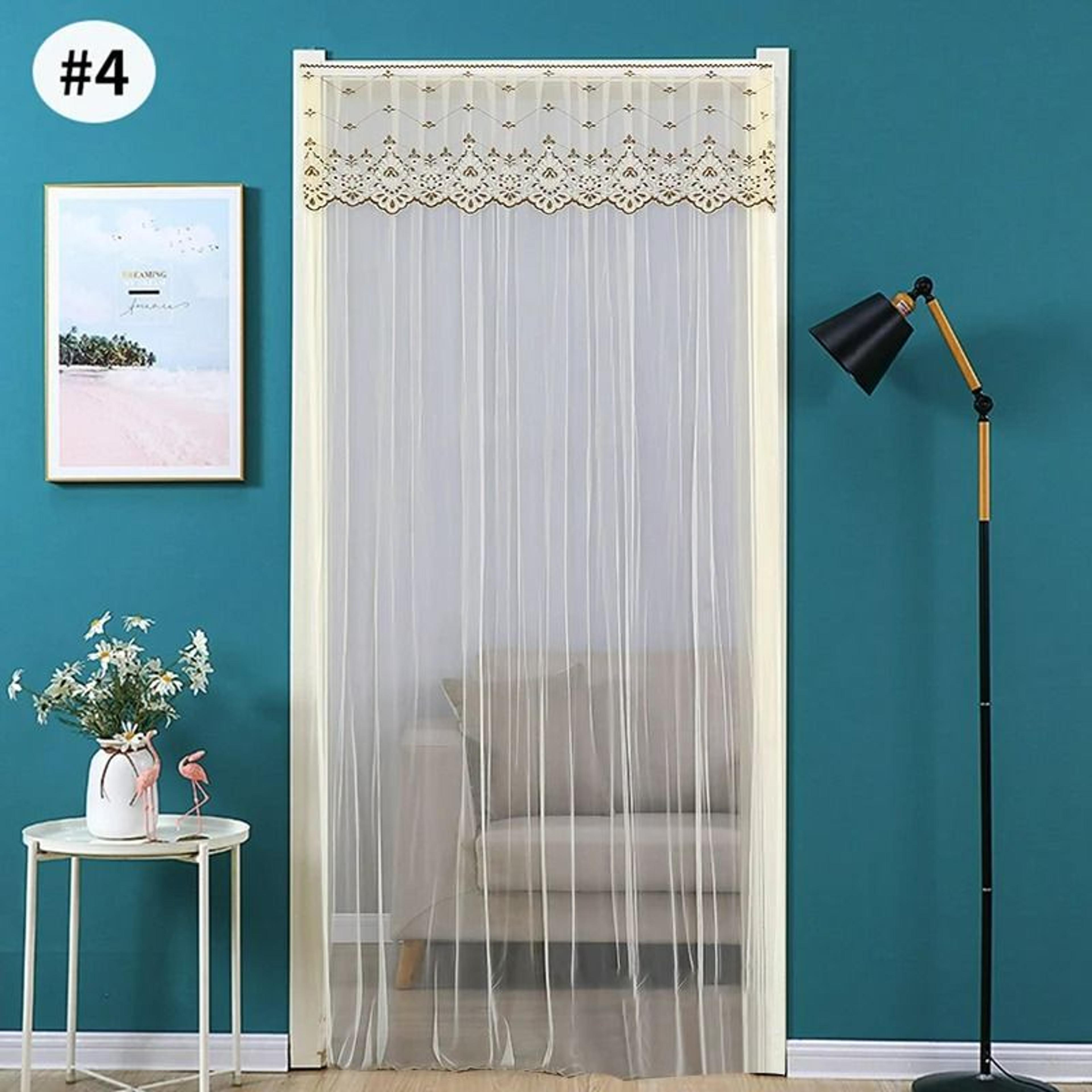Fly Screen Mosquito Net Curtain Door Mesh 12