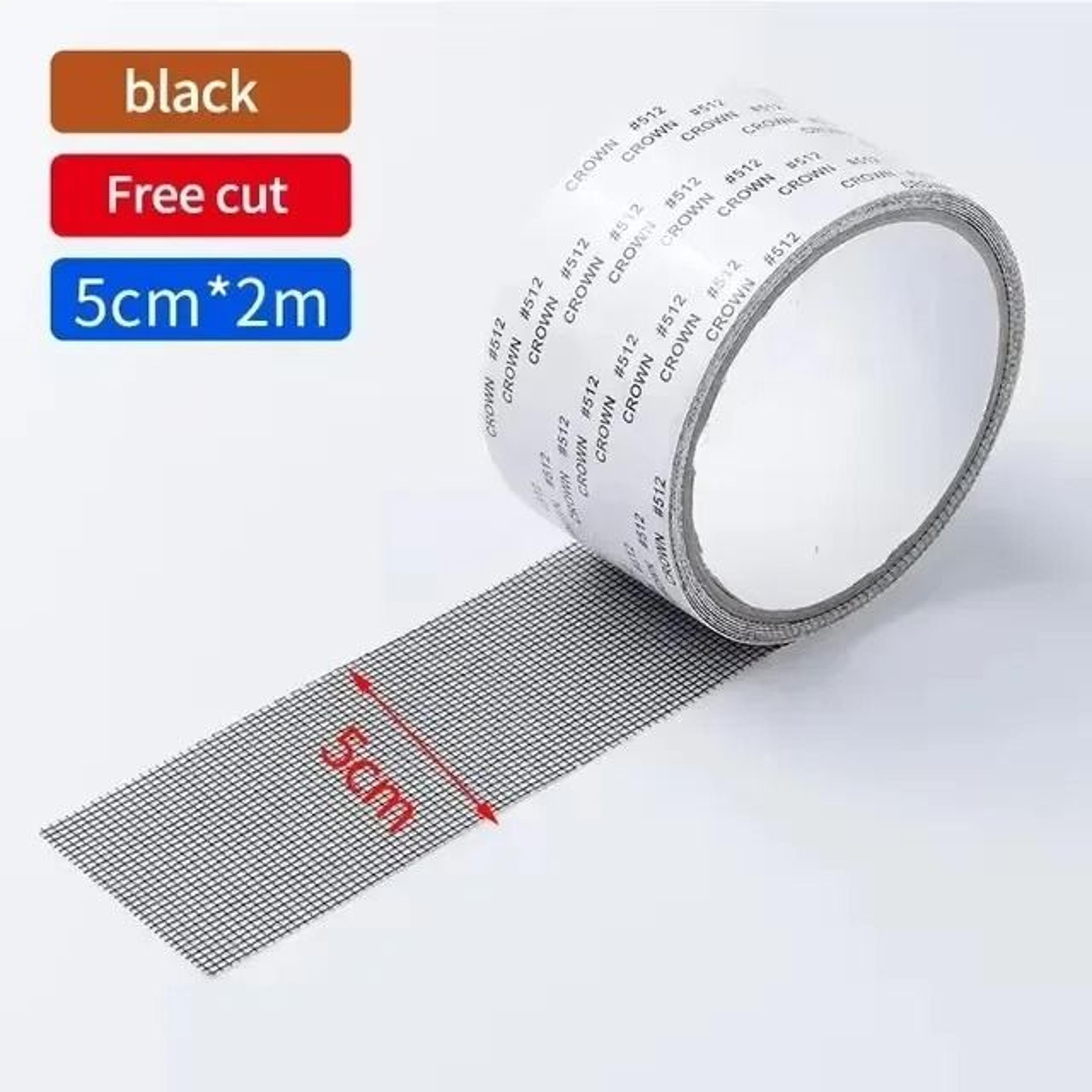 Waterproof SelfAdhesive Window Screen Repair Mesh Tape Roll 7
