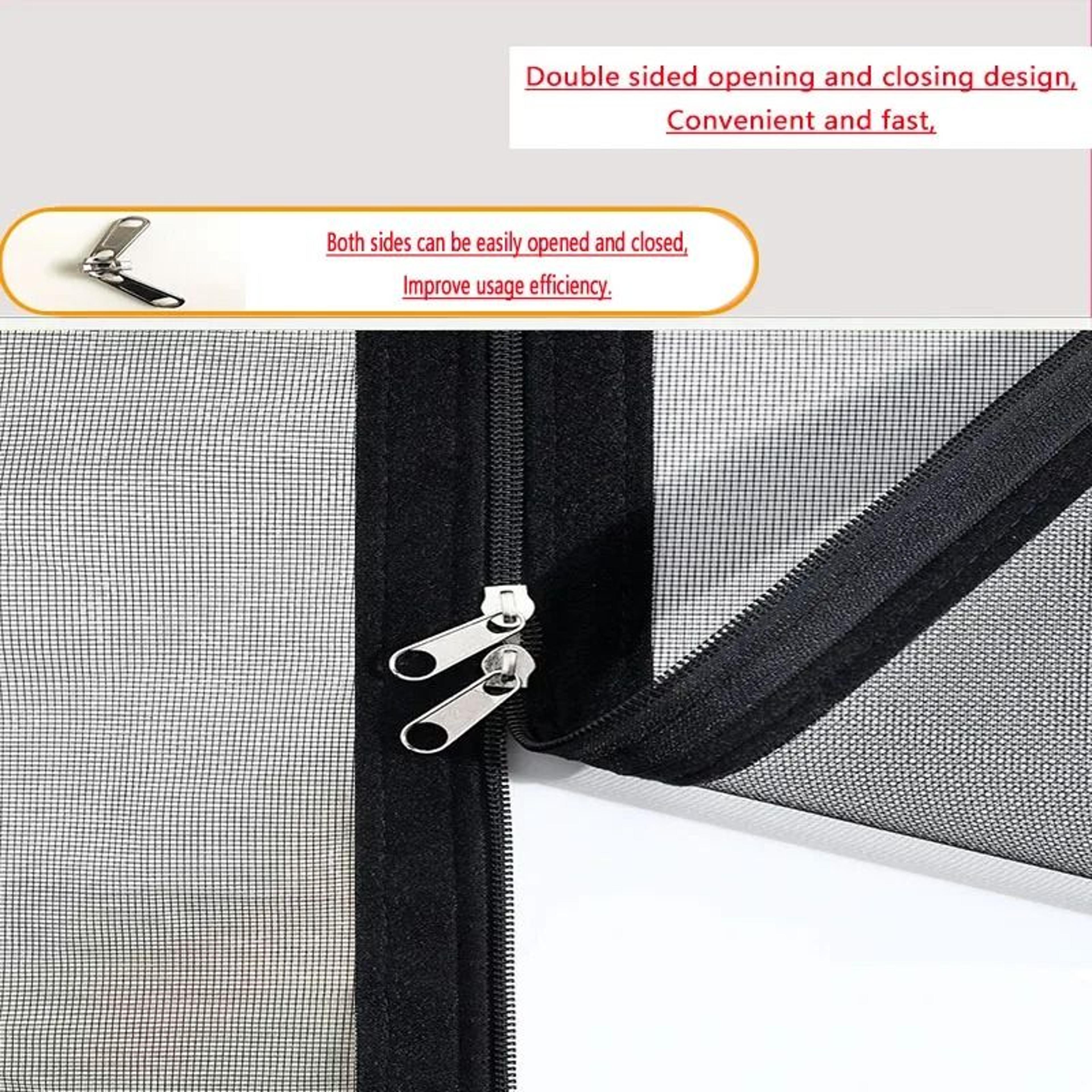 Elite DoubleZipper SelfAdhesive Window Mosquito Net 6