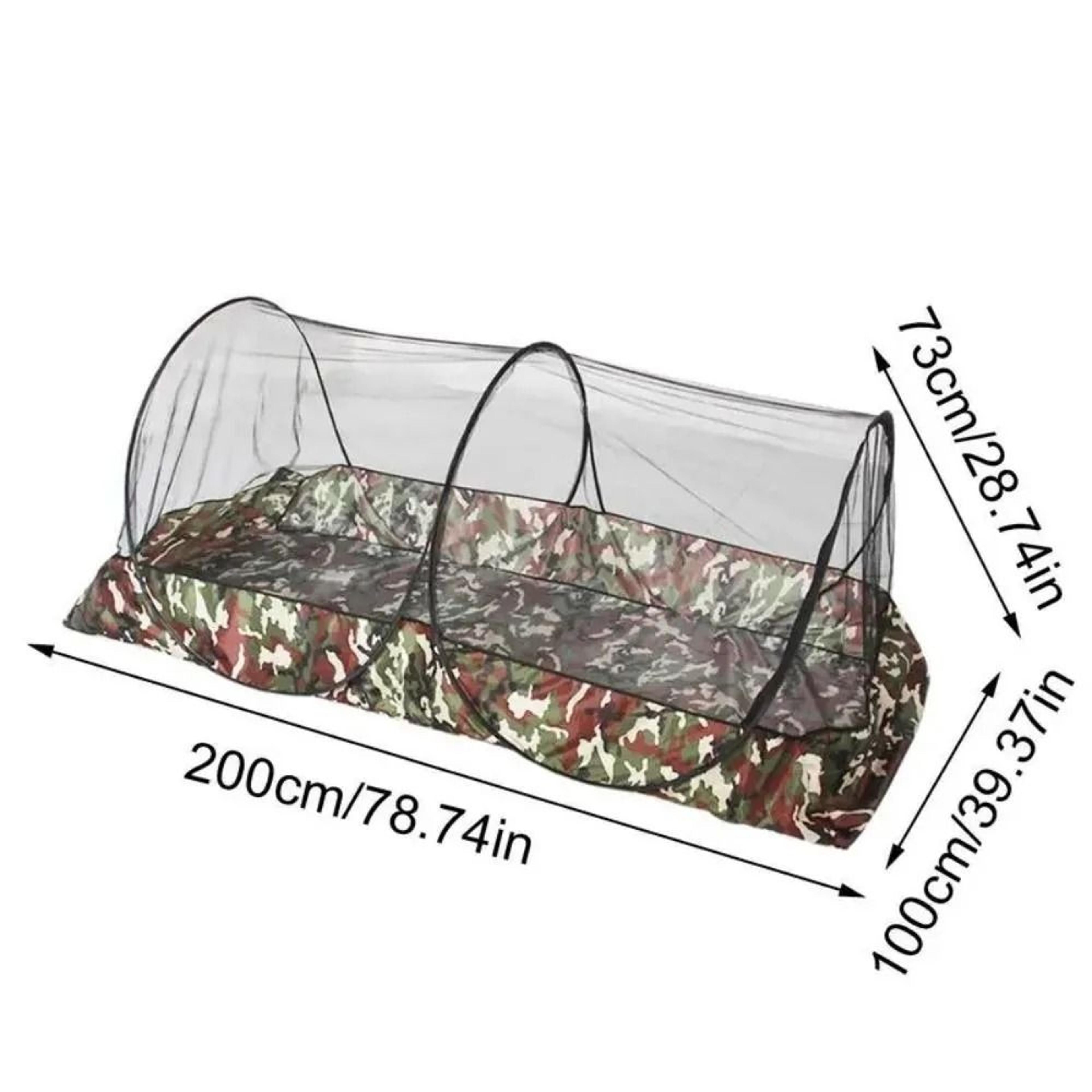 Portable Camo Pop Up Bug Tent Folding Camping Mosquito Net 6