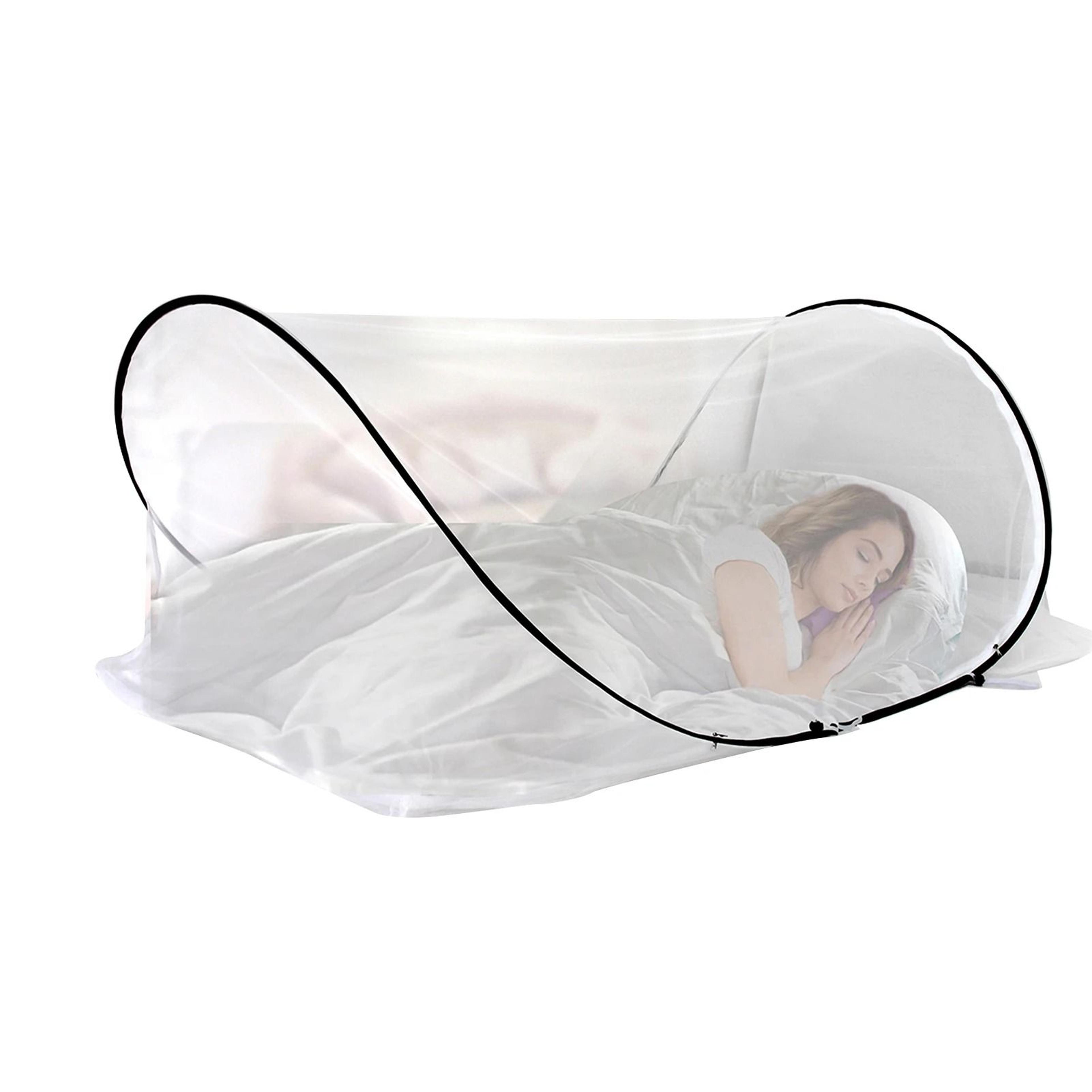Portable Foldable Pop Up Single Bed Mosquito Net Tent 8