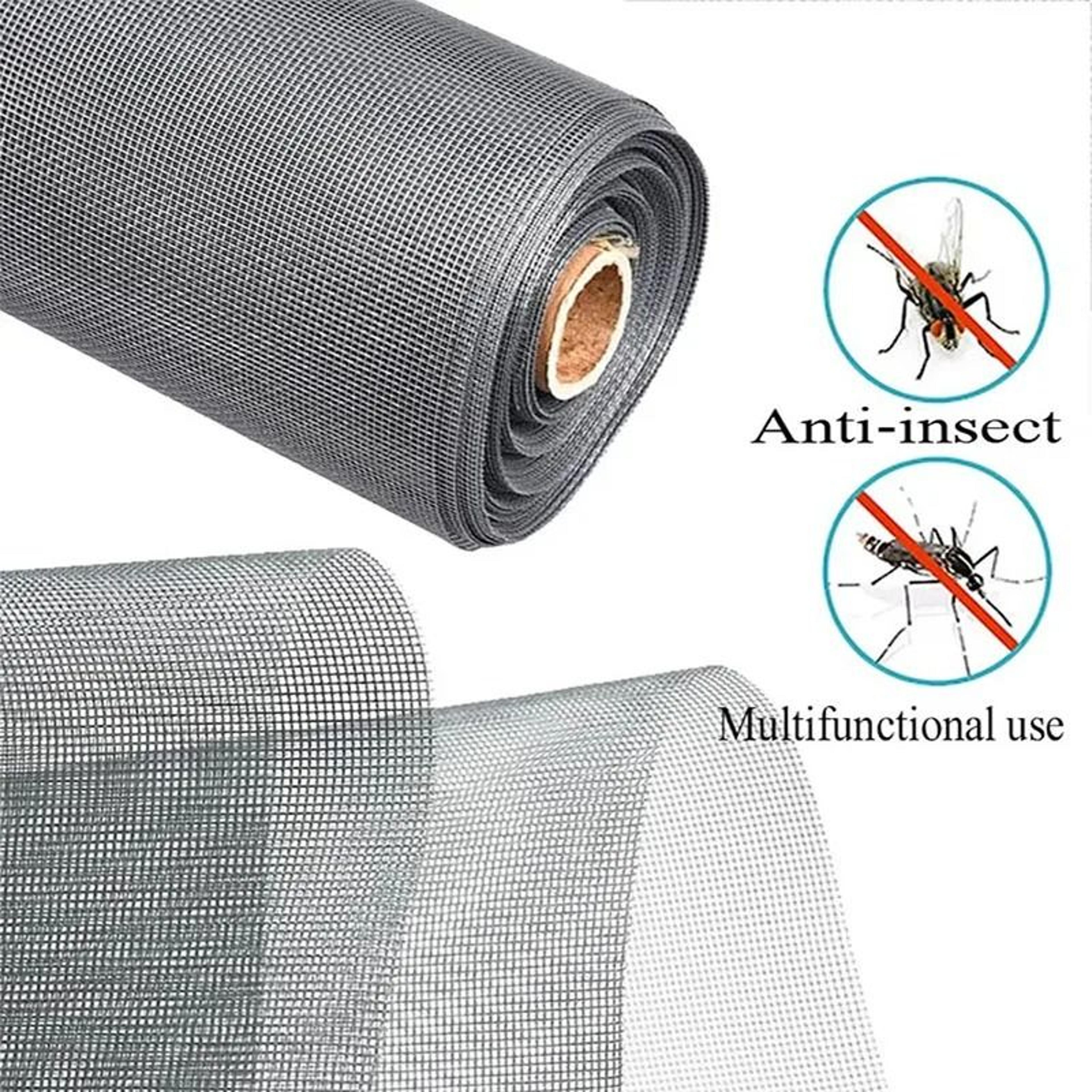 Multi Functional Black Mesh Roll Window Screen 2