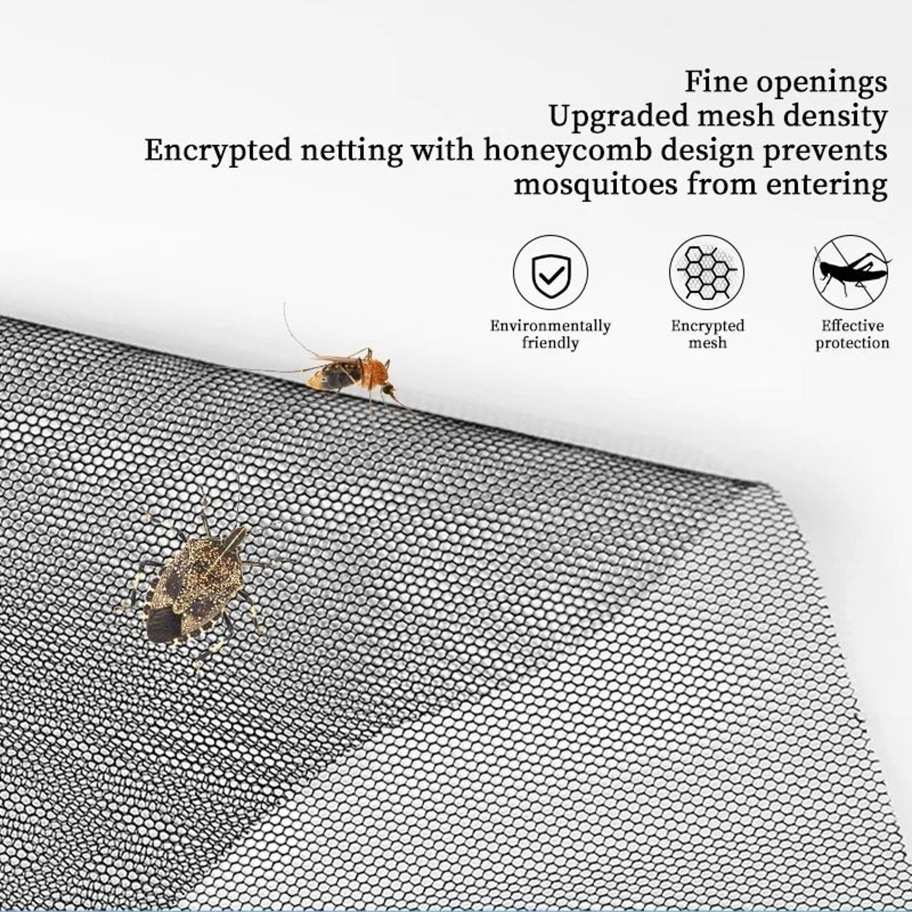SelfAdhesive DIY Mosquito Window Net With Tape 5