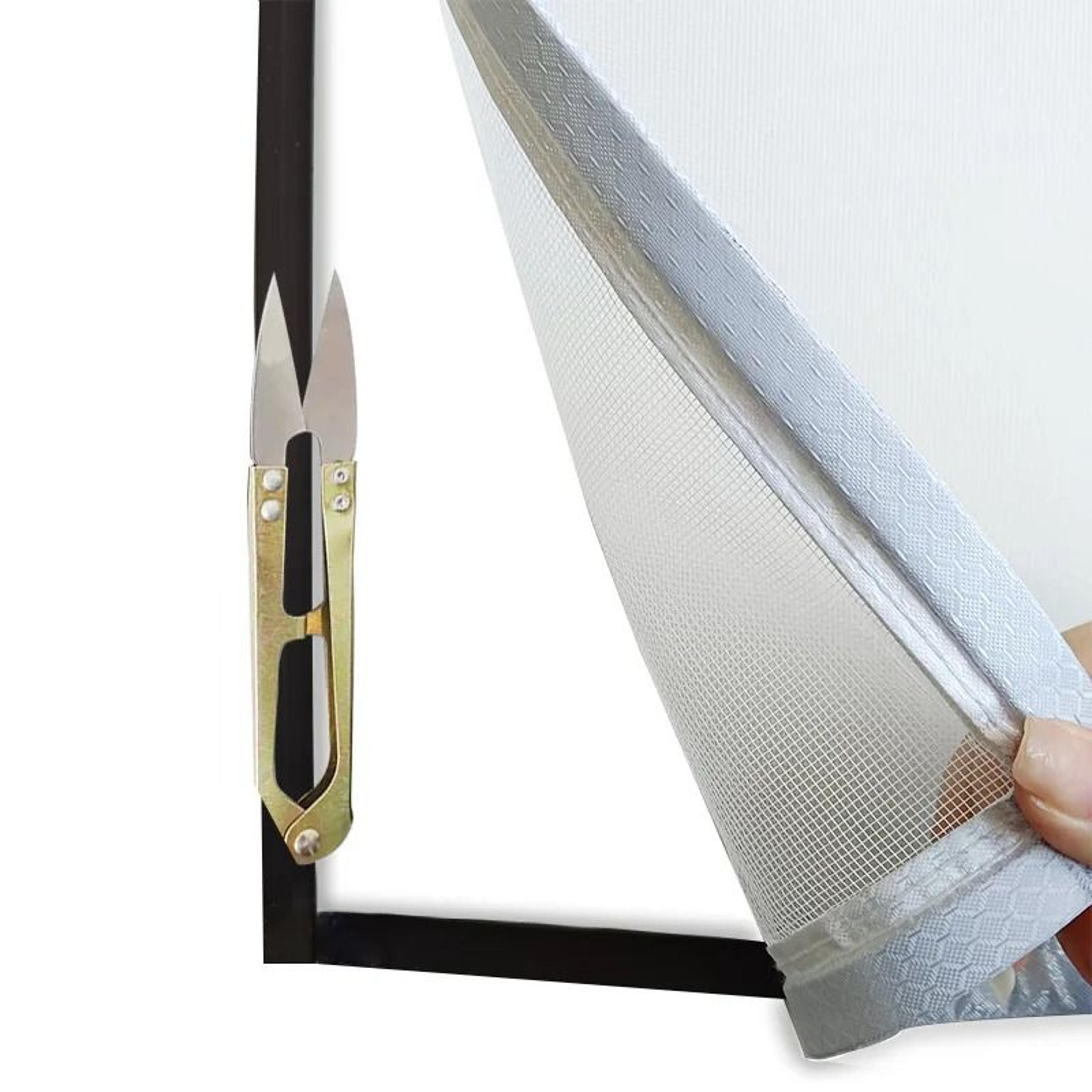 Customizable White Magnetic Window Screen Mesh 4