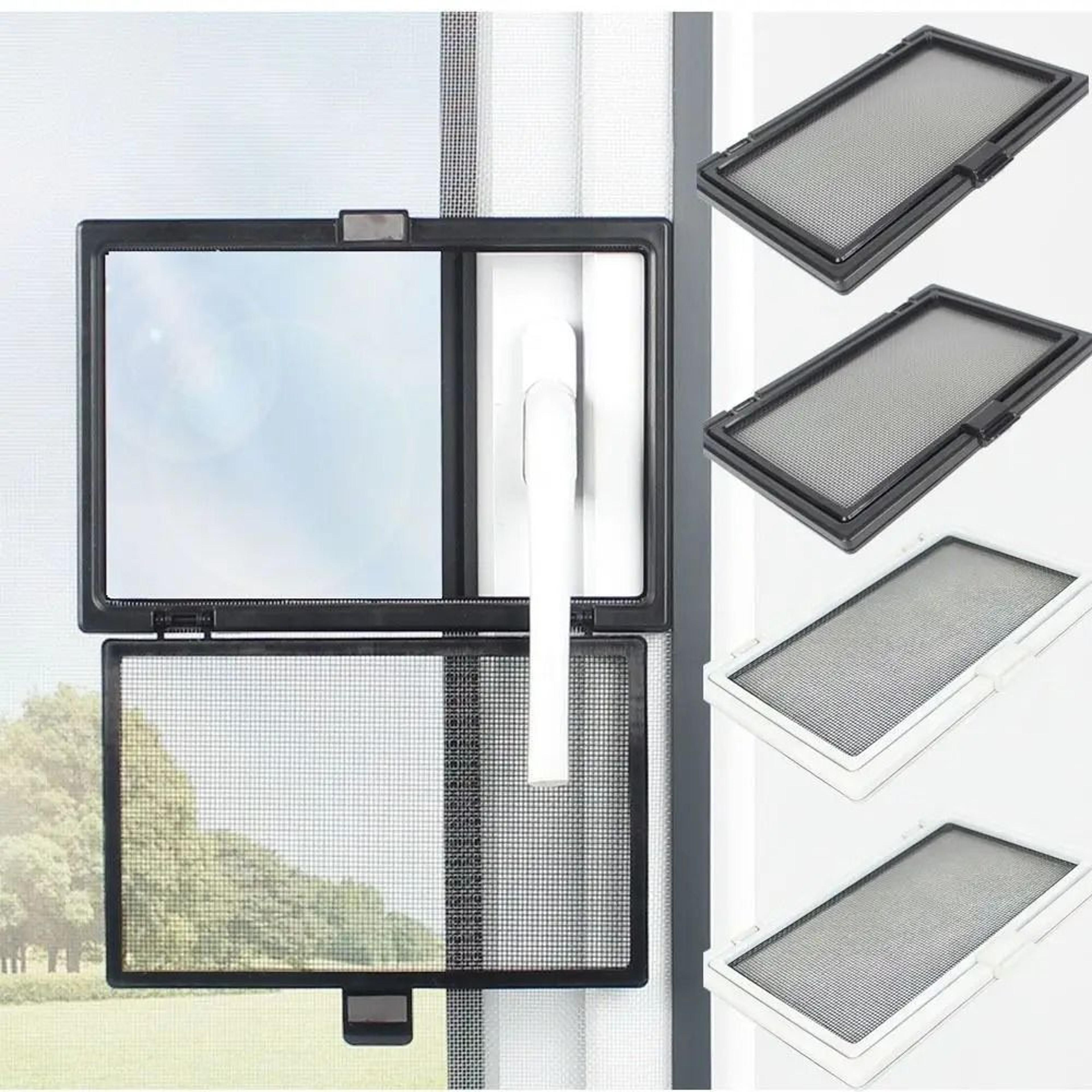 Practical External Opening DIY Removable Window Screen Net 0