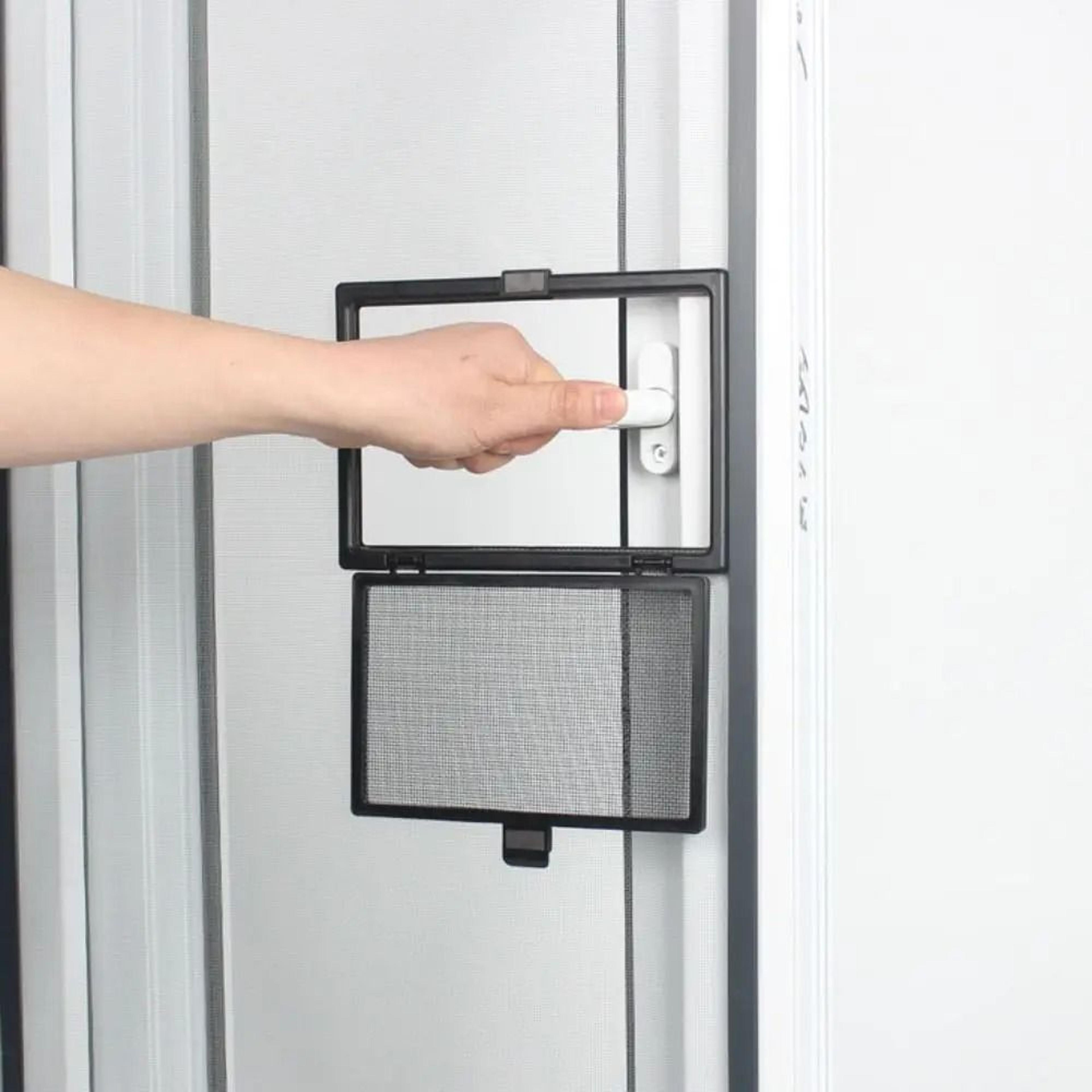 External Opening DIY Invisible Window Mesh Screen 3