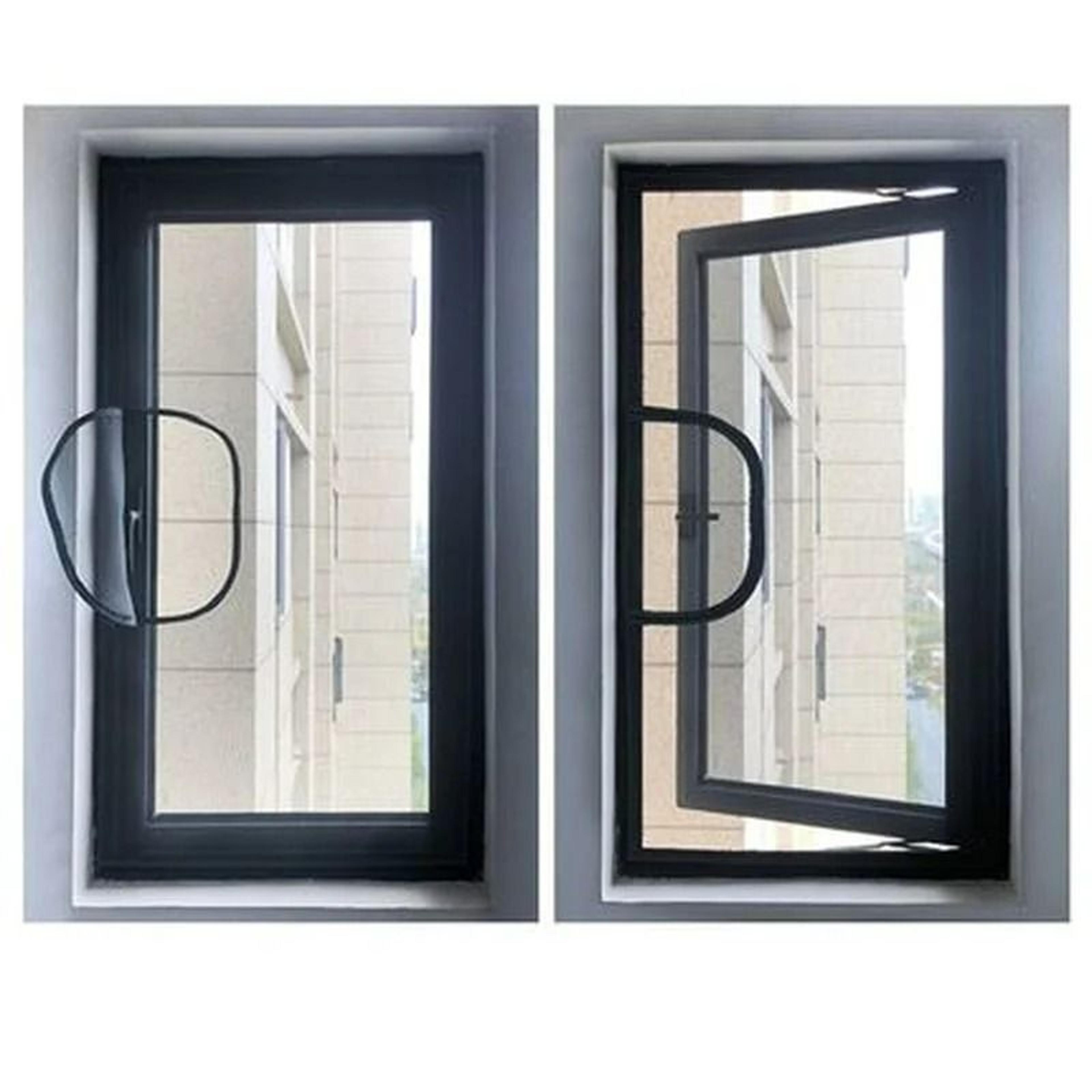 Zippered Invisible Mesh Window  Door Screen 3