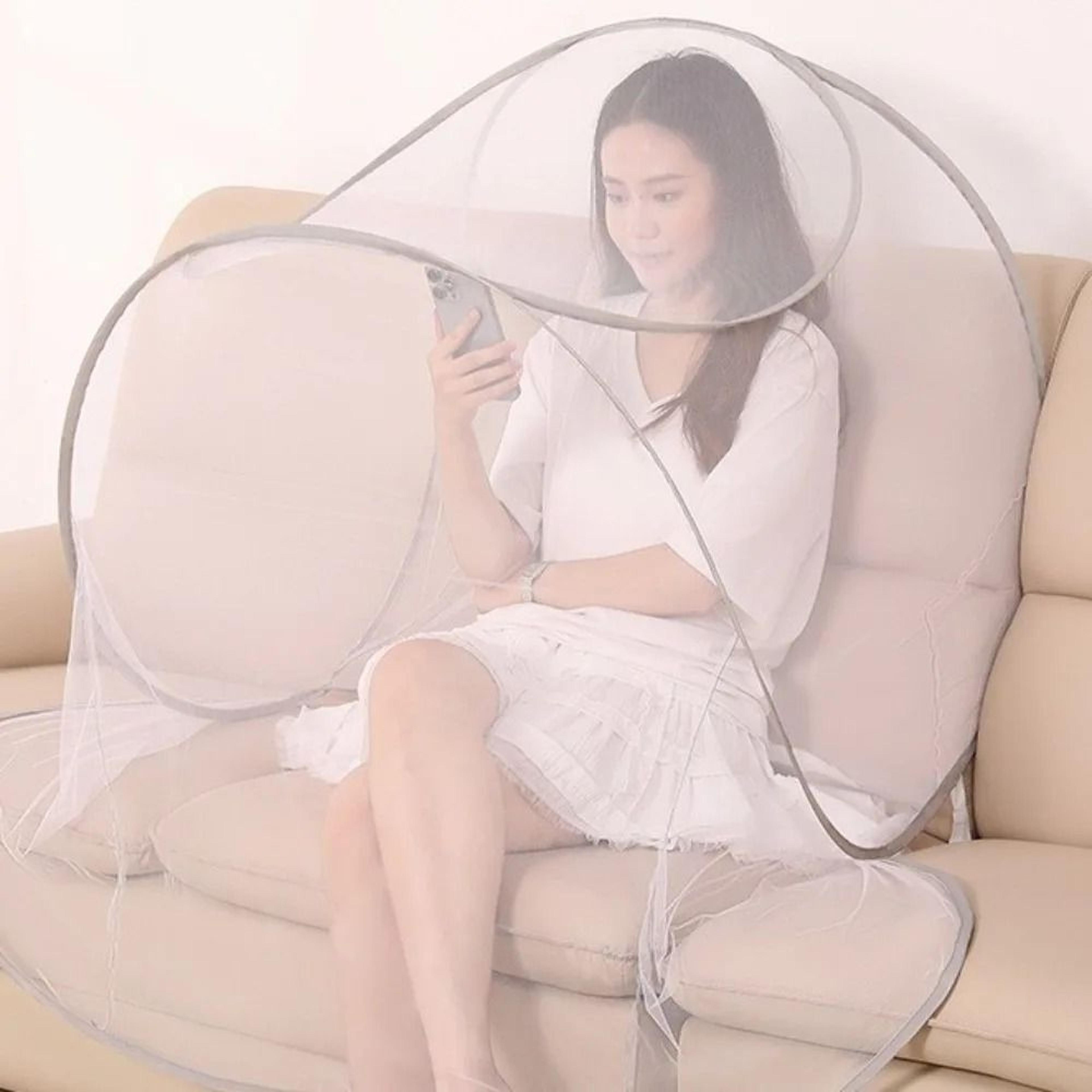 Foldable Head  Face Mosquito Net Shelter 8