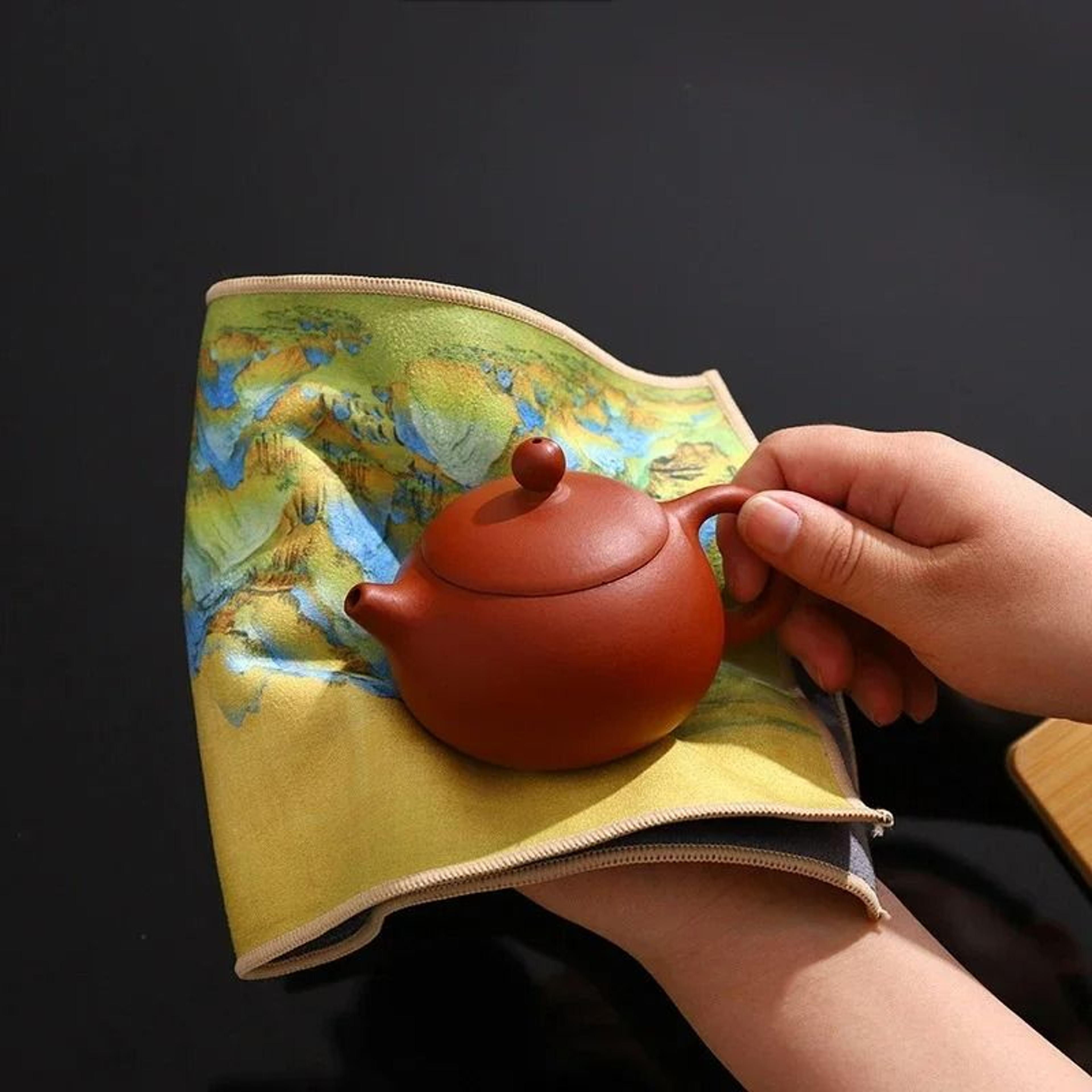 Chinese Painted Thick Super Absorbent Tea Towel 3