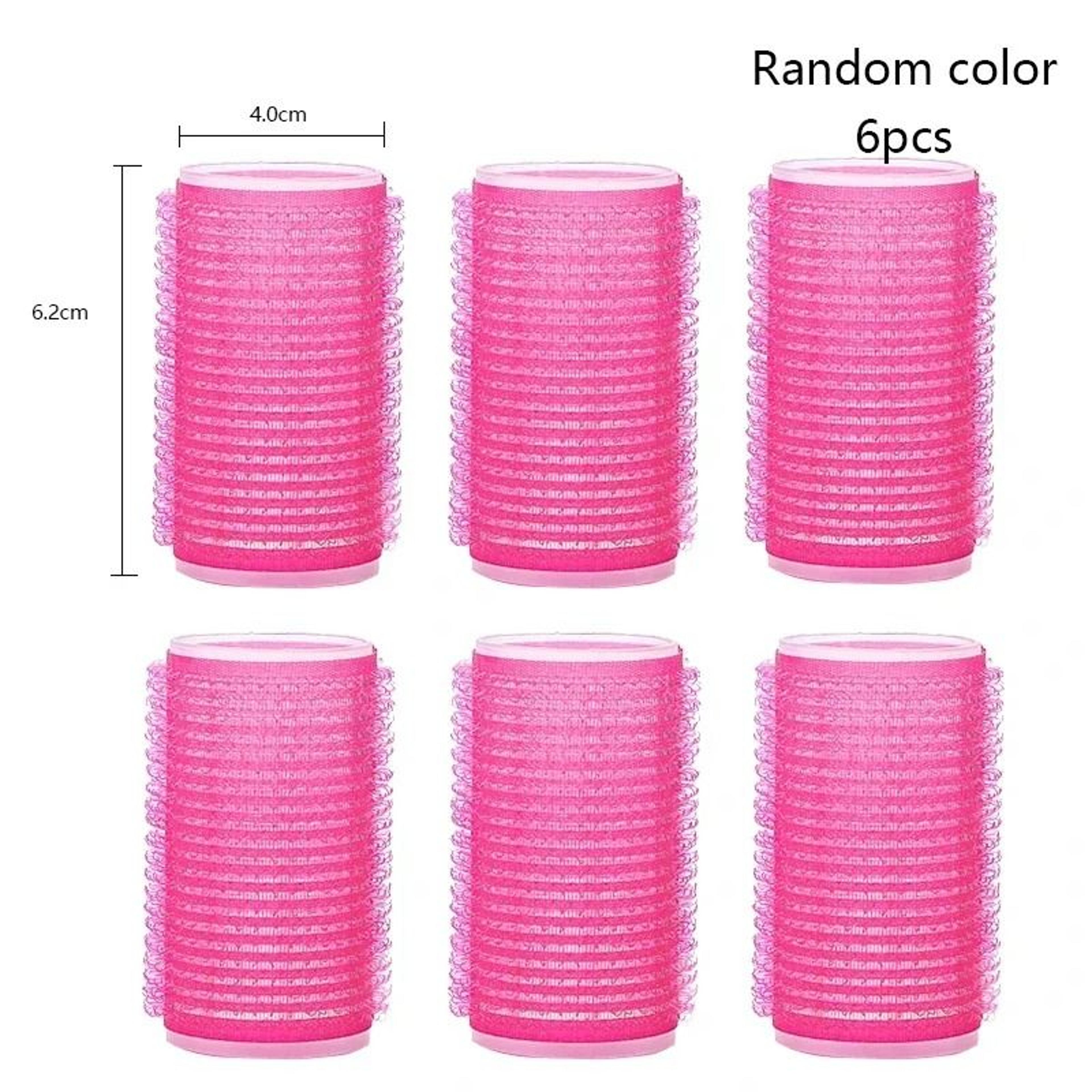 6Piece SelfGrip Heatless Hair Rollers 10