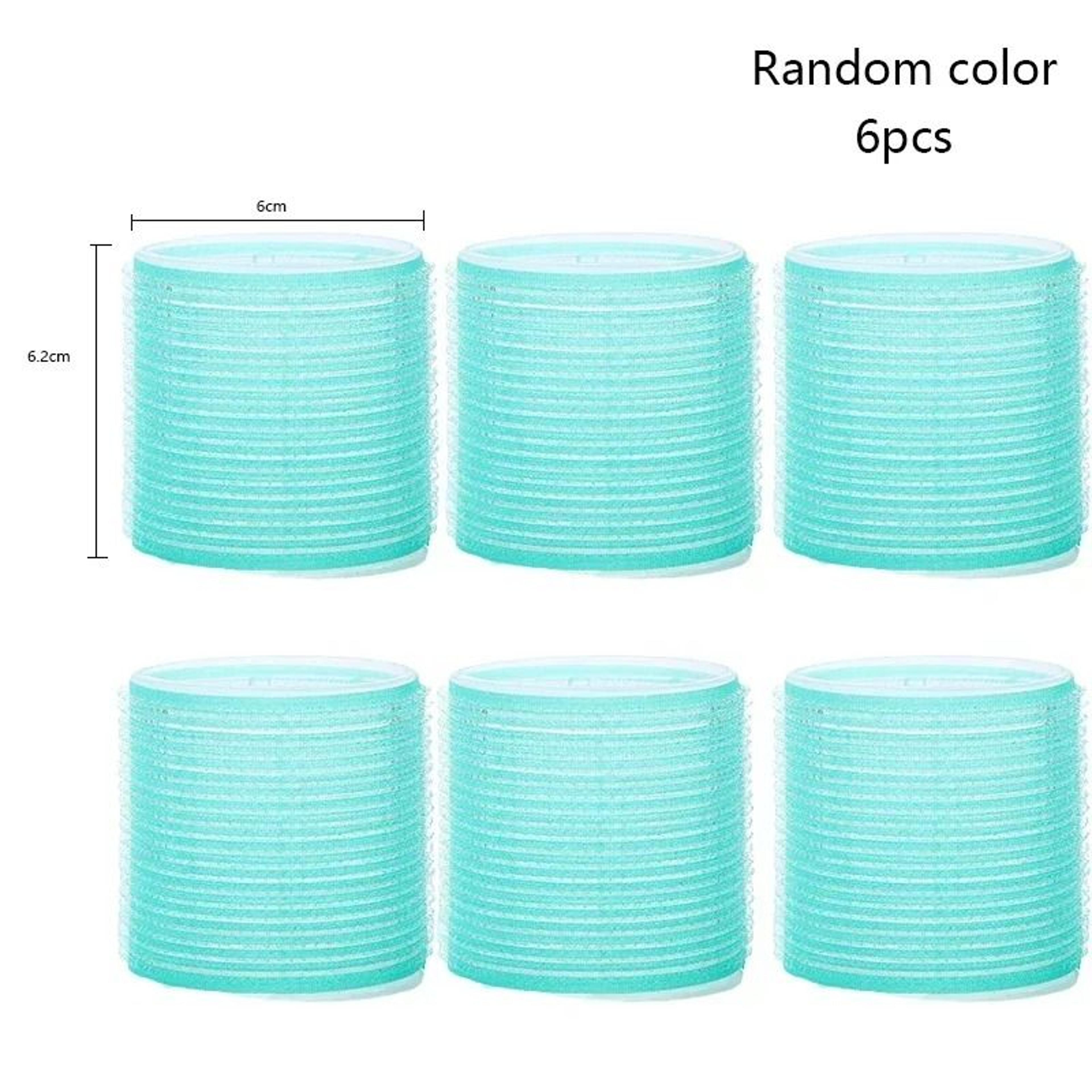 6Piece SelfGrip Heatless Hair Rollers 13
