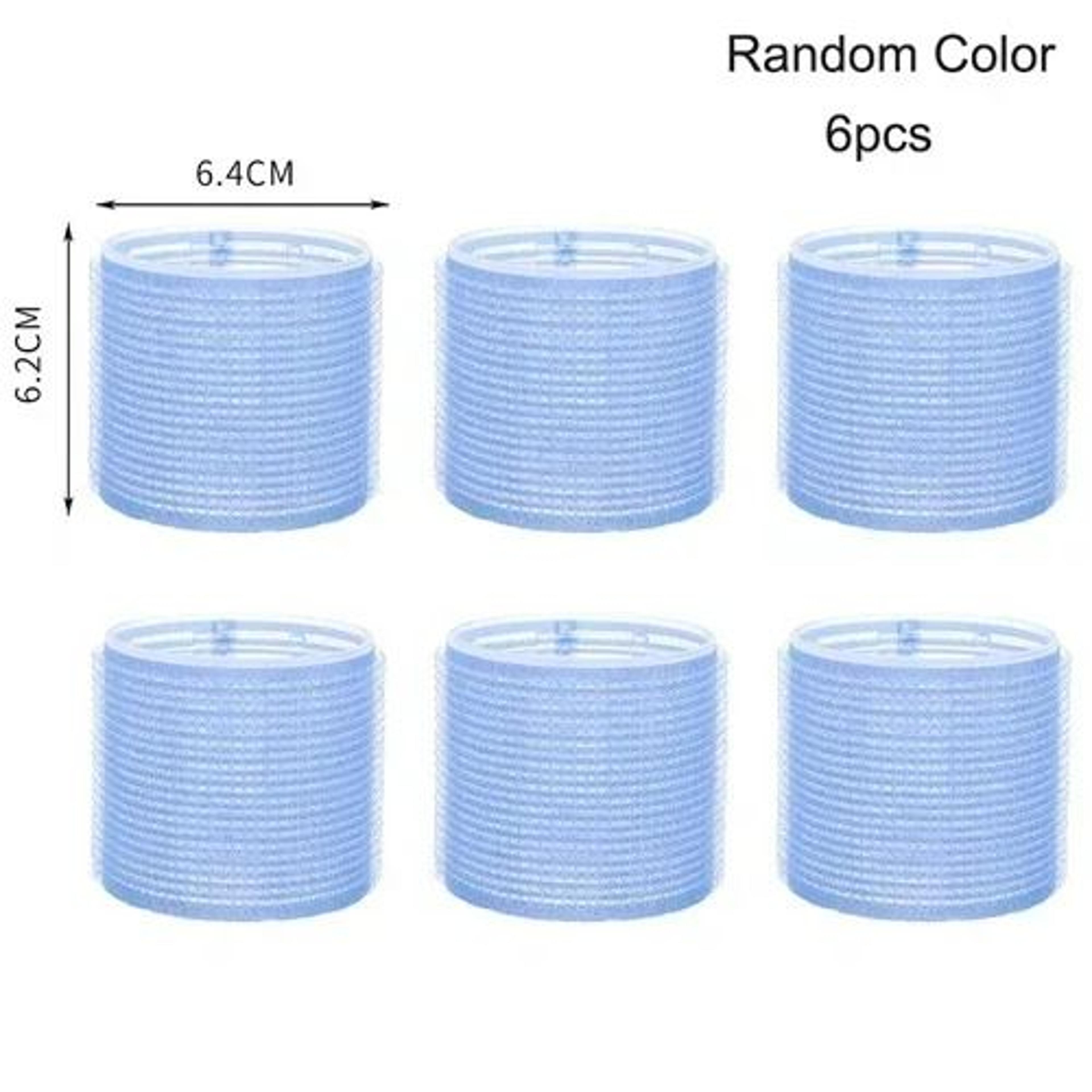 6Piece SelfGrip Heatless Hair Rollers 14