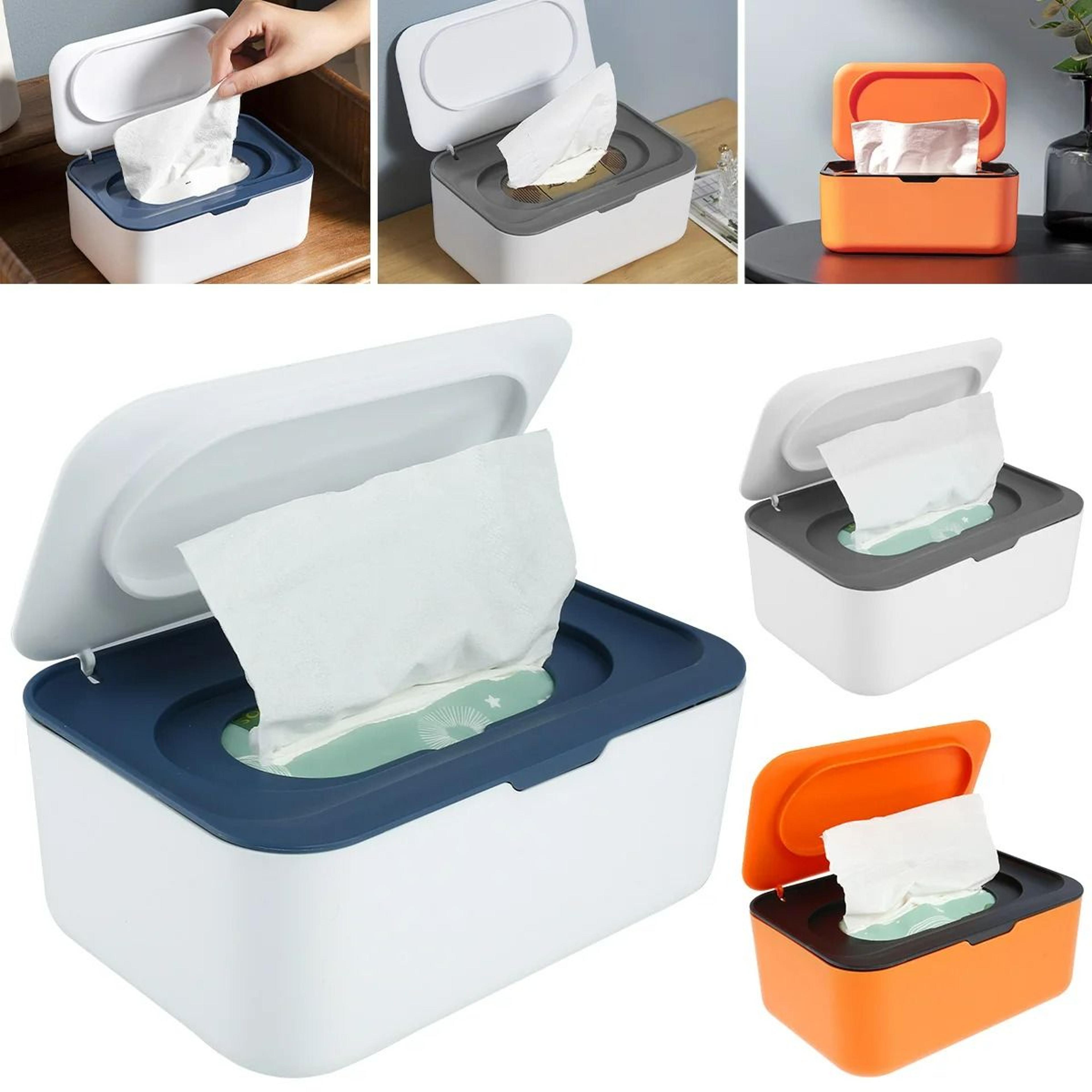 Portable Dustproof Wet Tissue  Napkin Storage Dispenser Box 4