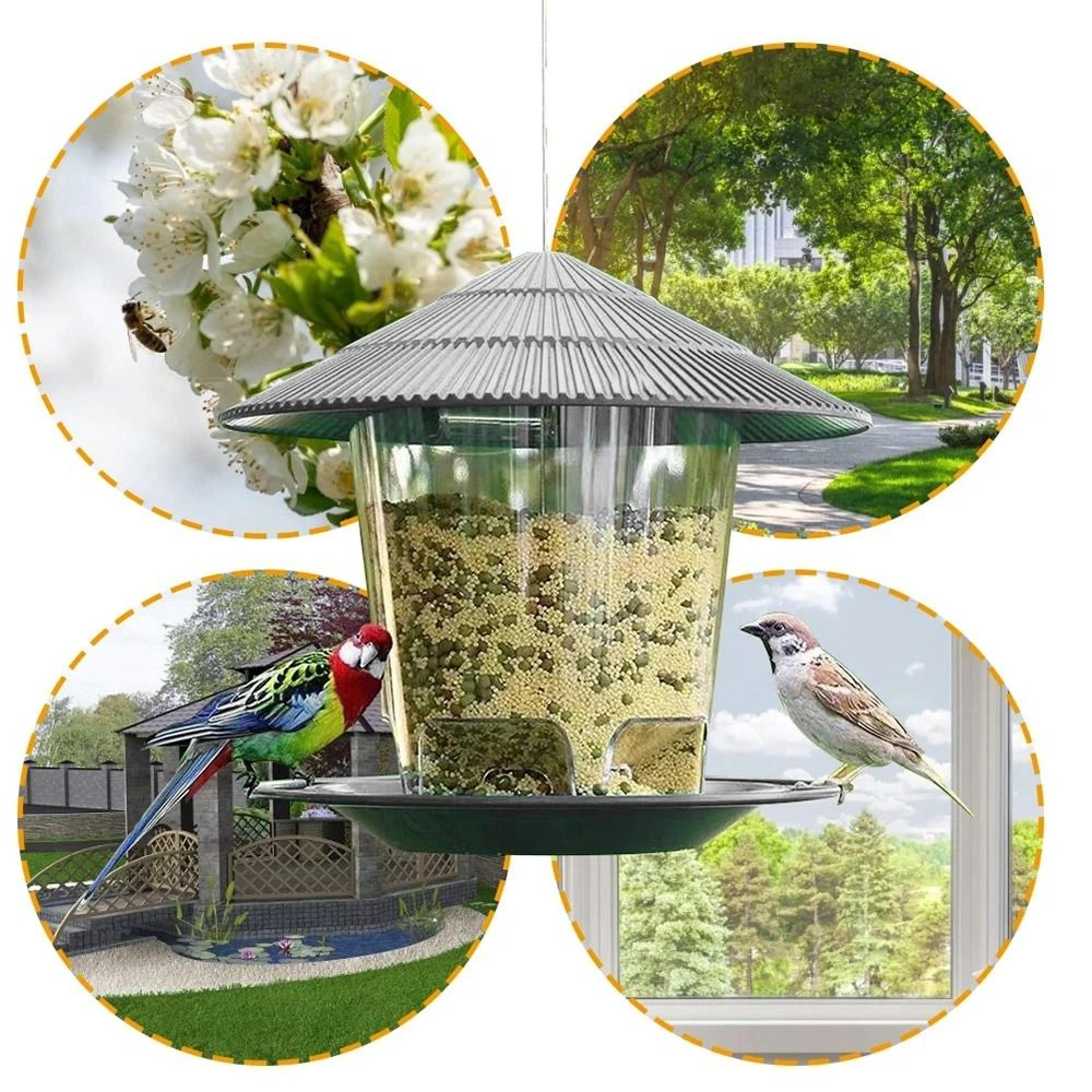 Garden Gazebo Hanging Wild Bird Feeder 5