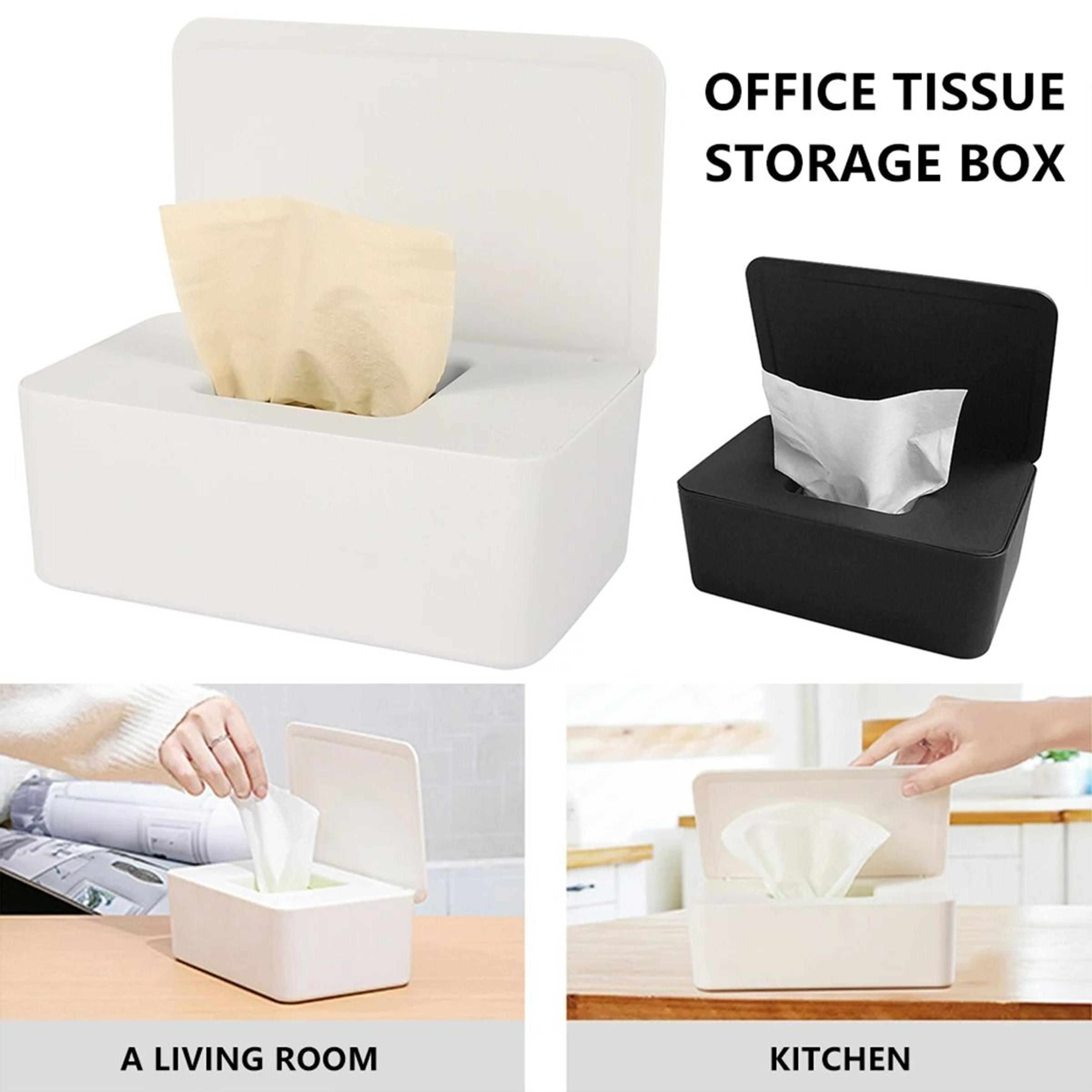 Dustproof Wet Wipes Dispenser Box With Lid 4